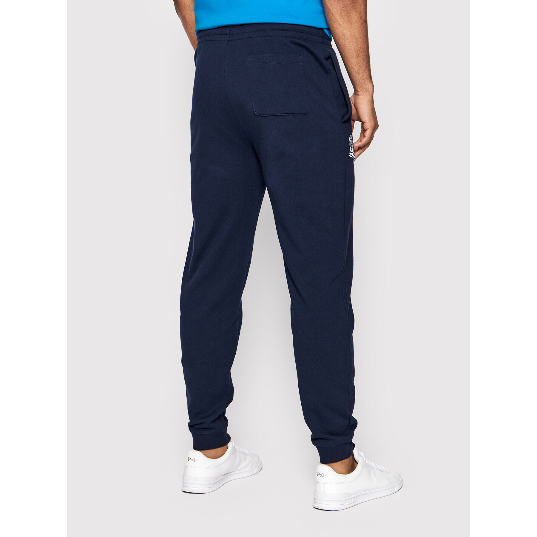 Lacoste Spodnji del trenirke XH3357 Mornarsko modra Slim Fit - Pepit.si