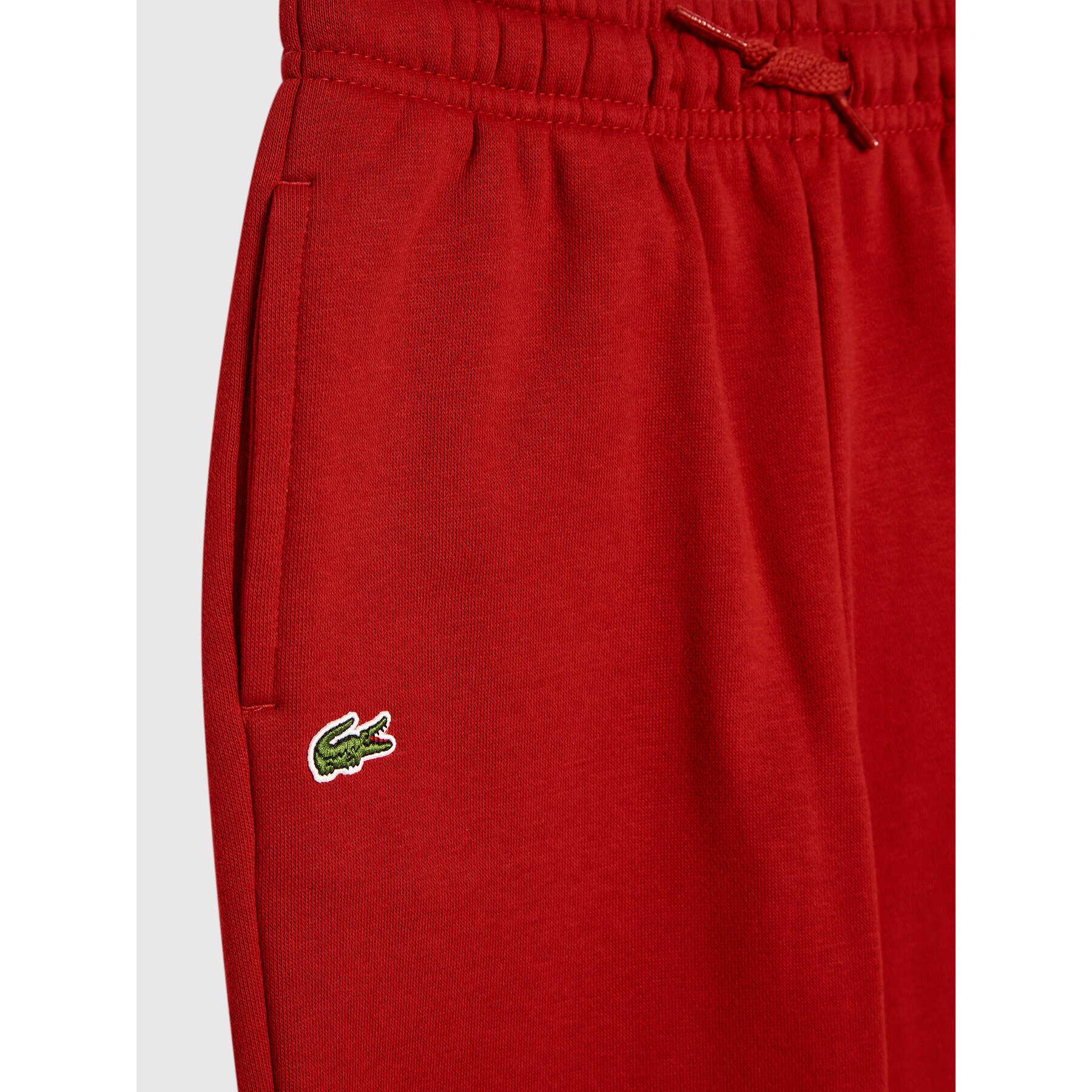 Lacoste Spodnji del trenirke XJ9476 Rdeča Regular Fit - Pepit.si