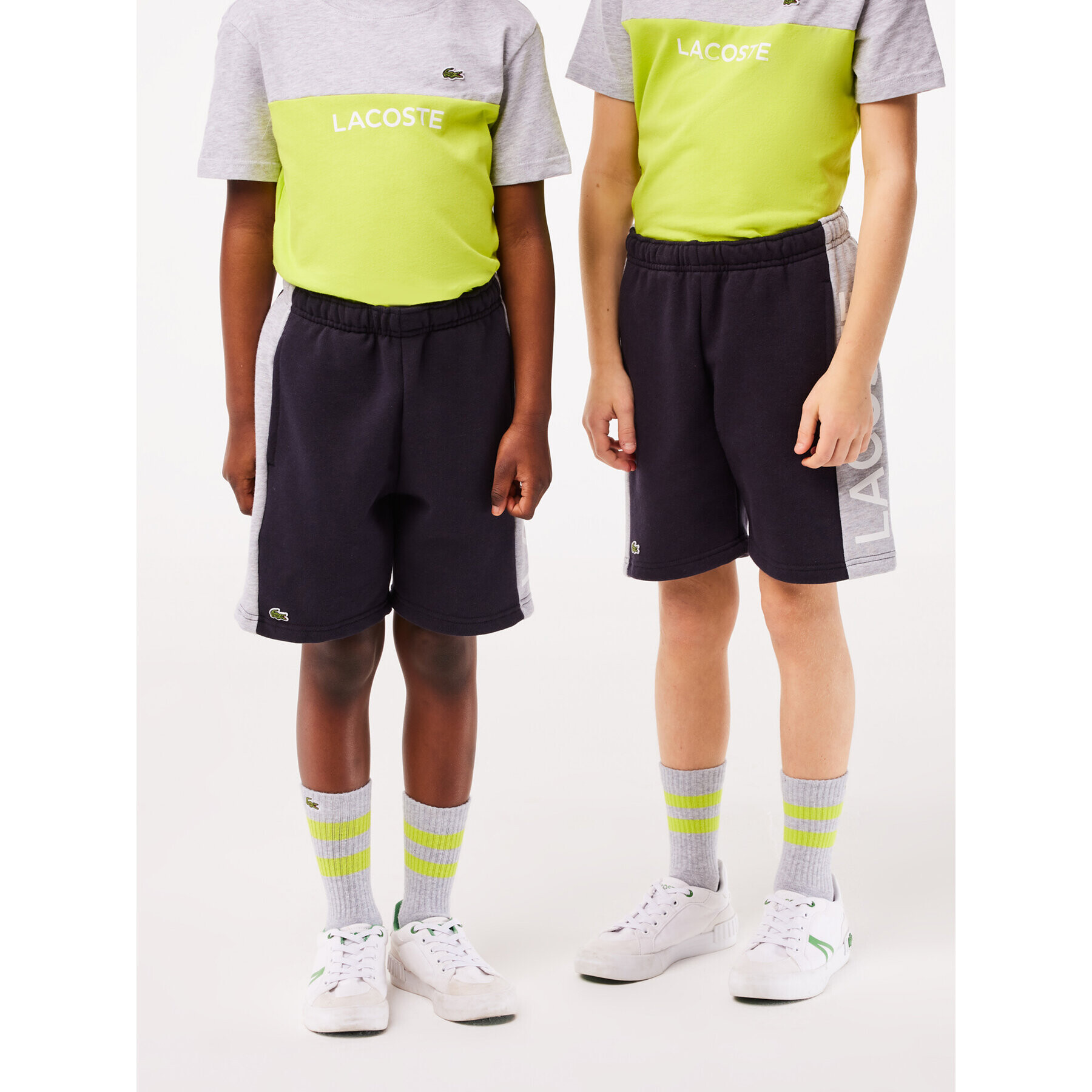 Lacoste Športne kratke hlače GJ5283 Črna Regular Fit - Pepit.si