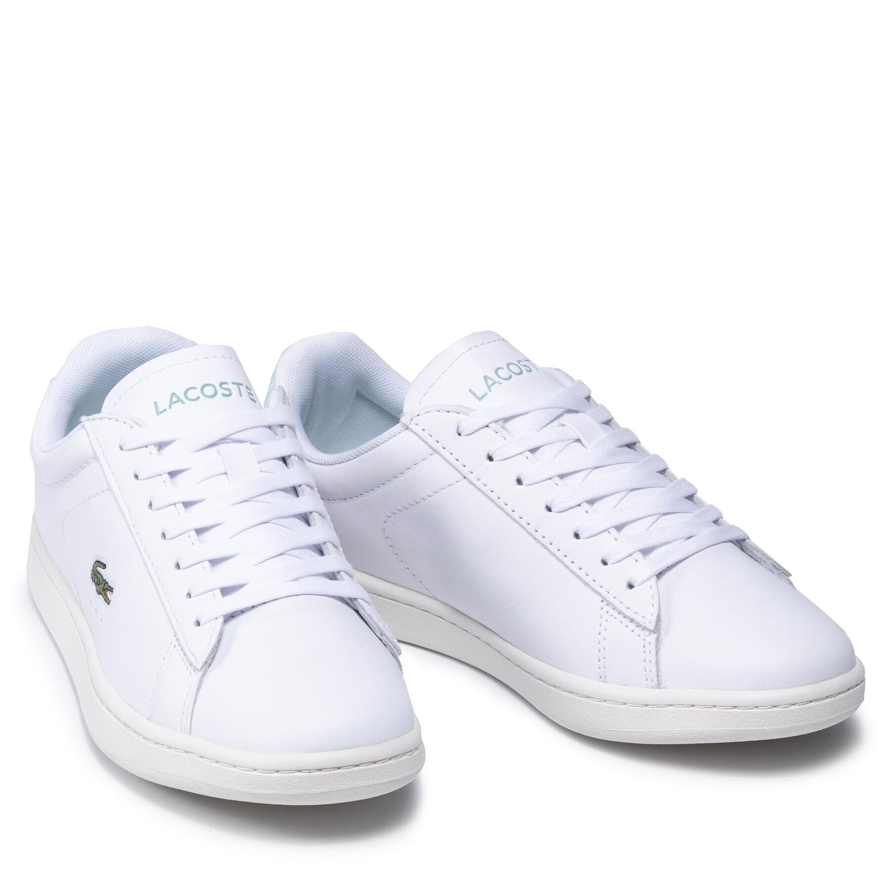 Lacoste Superge Carnaby Evo 0121 1 Sfa 7-42SFA00162L6 Bela - Pepit.si