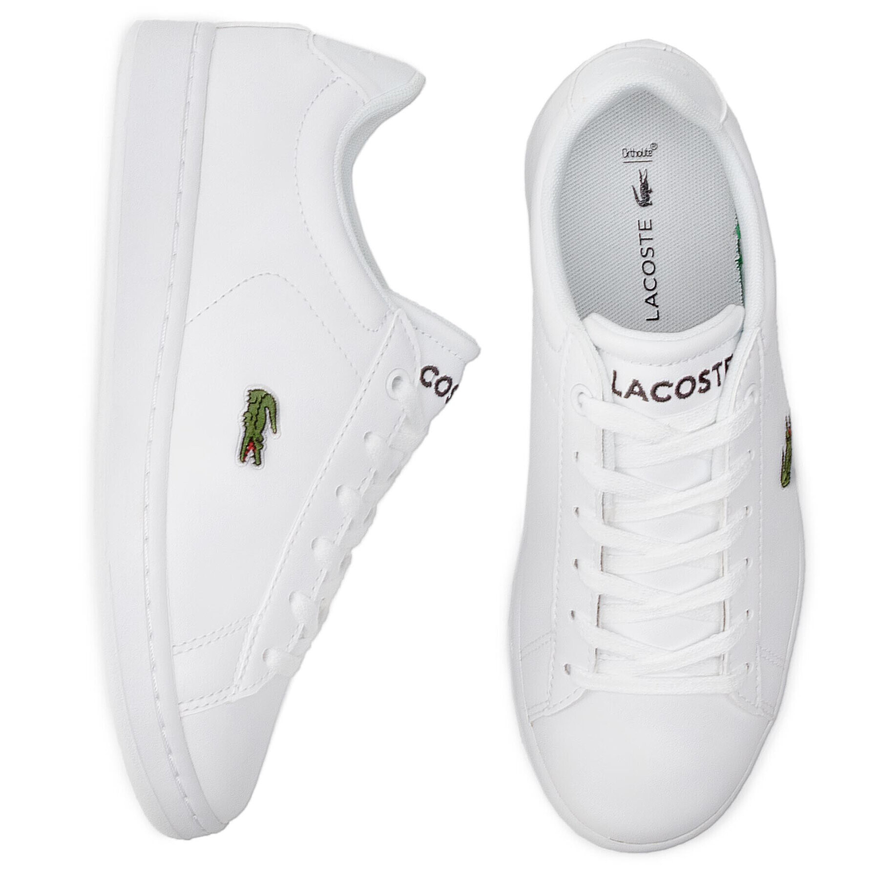 Lacoste Superge Carnaby Evo 119 7 Suj 7-37SUJ000321G Bela - Pepit.si