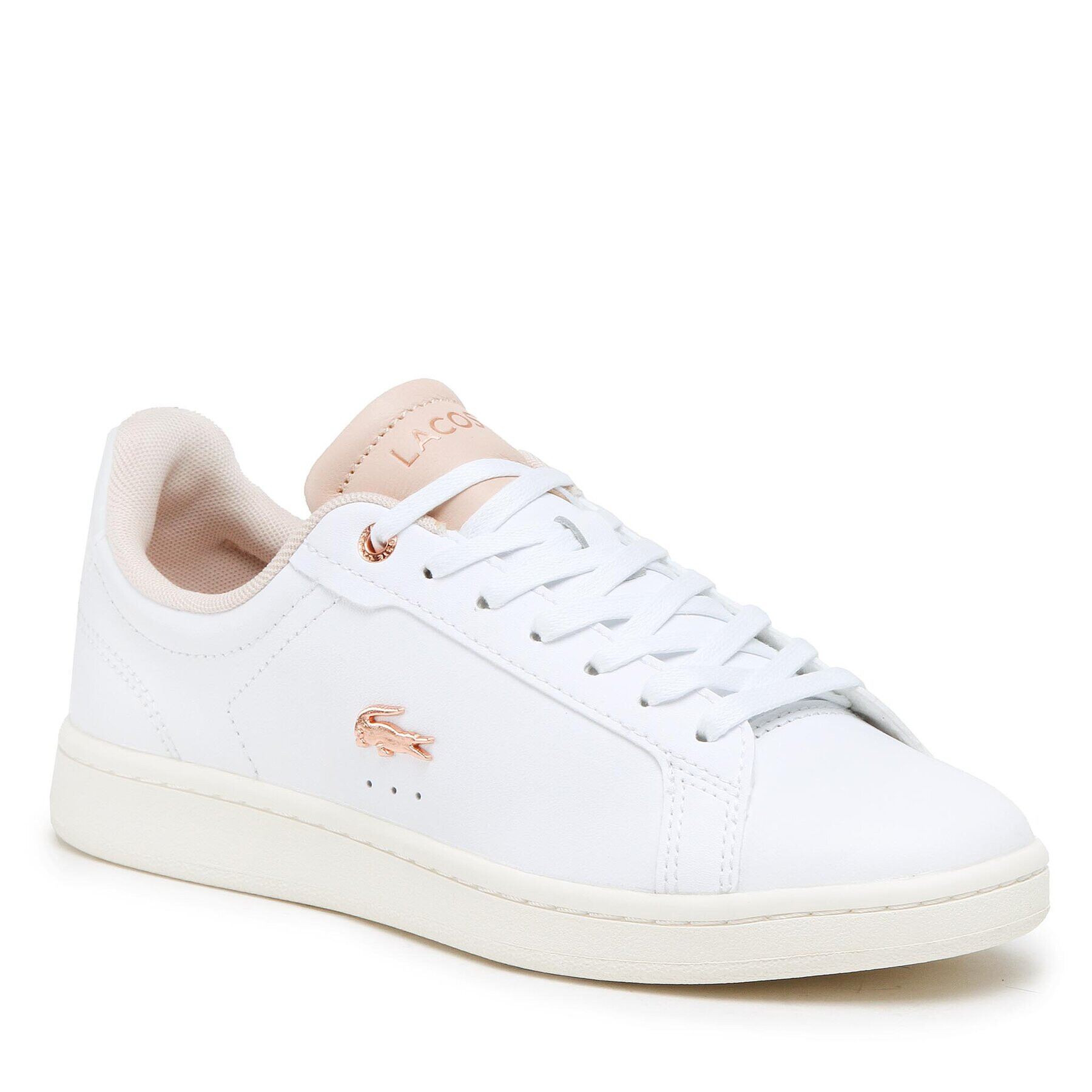 Lacoste Superge Carnaby Pro 222 4 Sfa 7-44SFA006165T Bela - Pepit.si