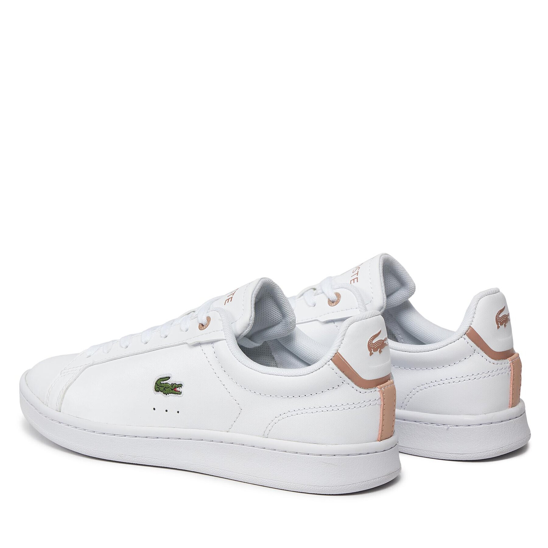 Lacoste Superge E02019-1Y9 Bela - Pepit.si