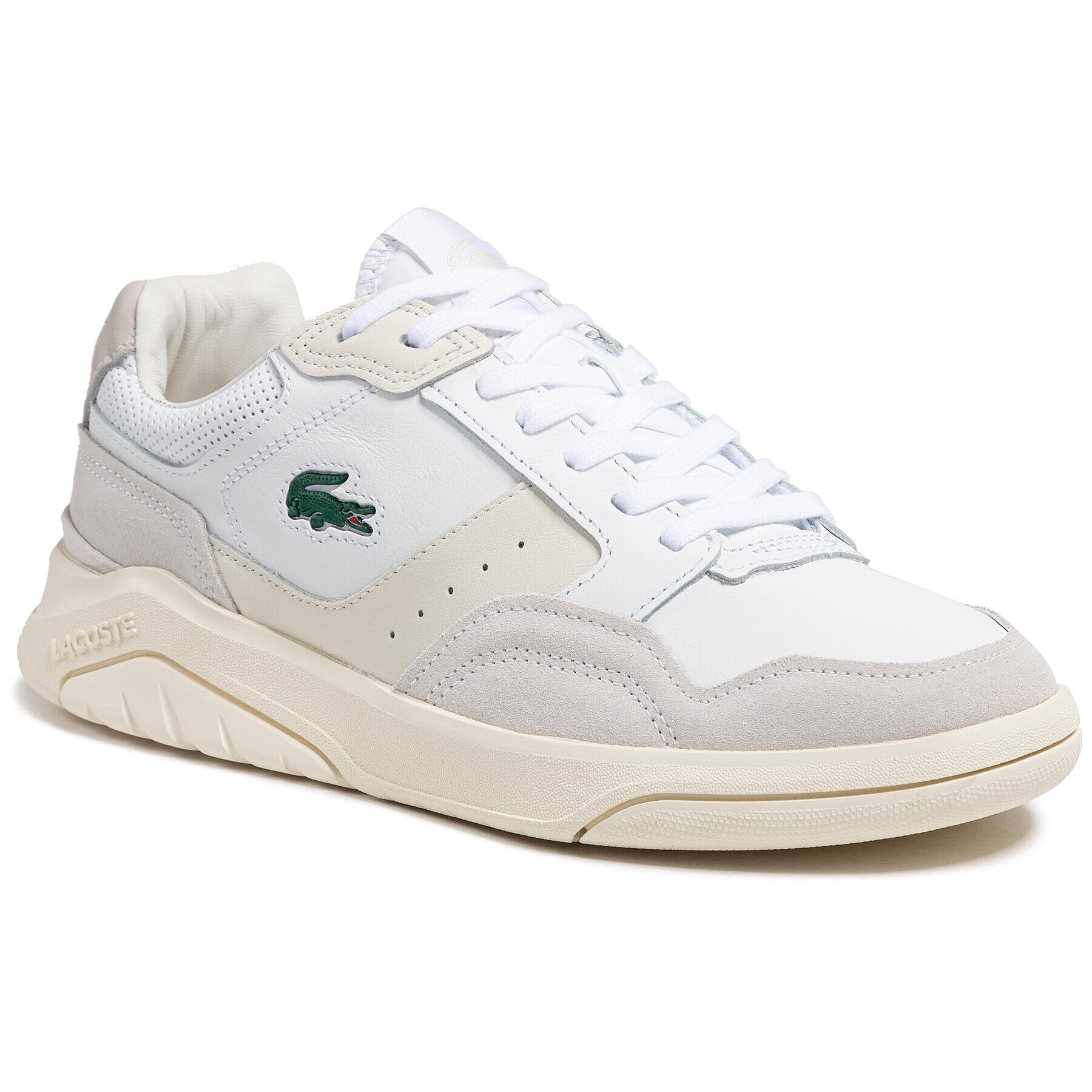 Lacoste Superge Game Advance Luxe721 Sma 7-41SMA001565T Bela - Pepit.si