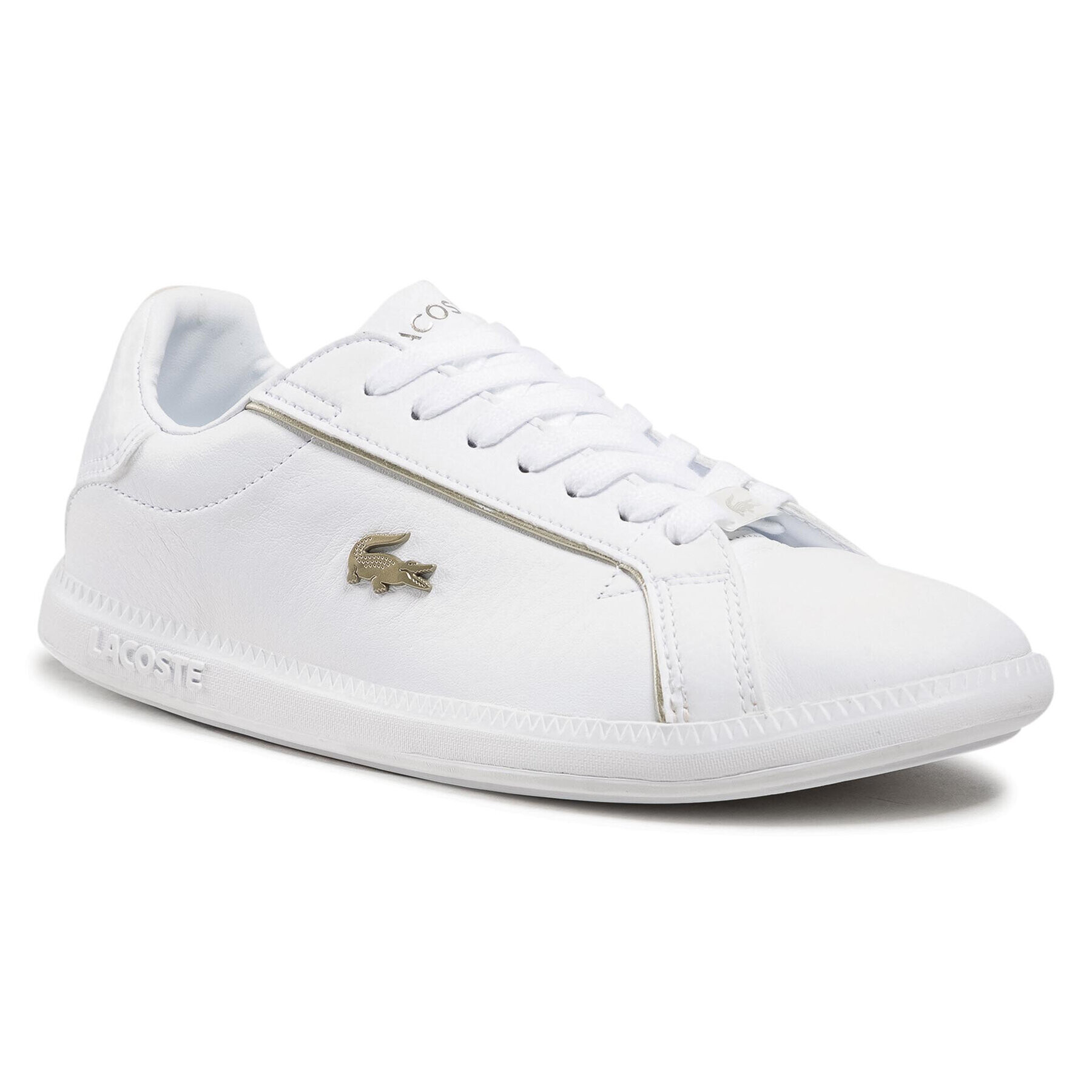 Lacoste Superge Graduate 0721 1 Sfa 7-41SFA007721G Bela - Pepit.si