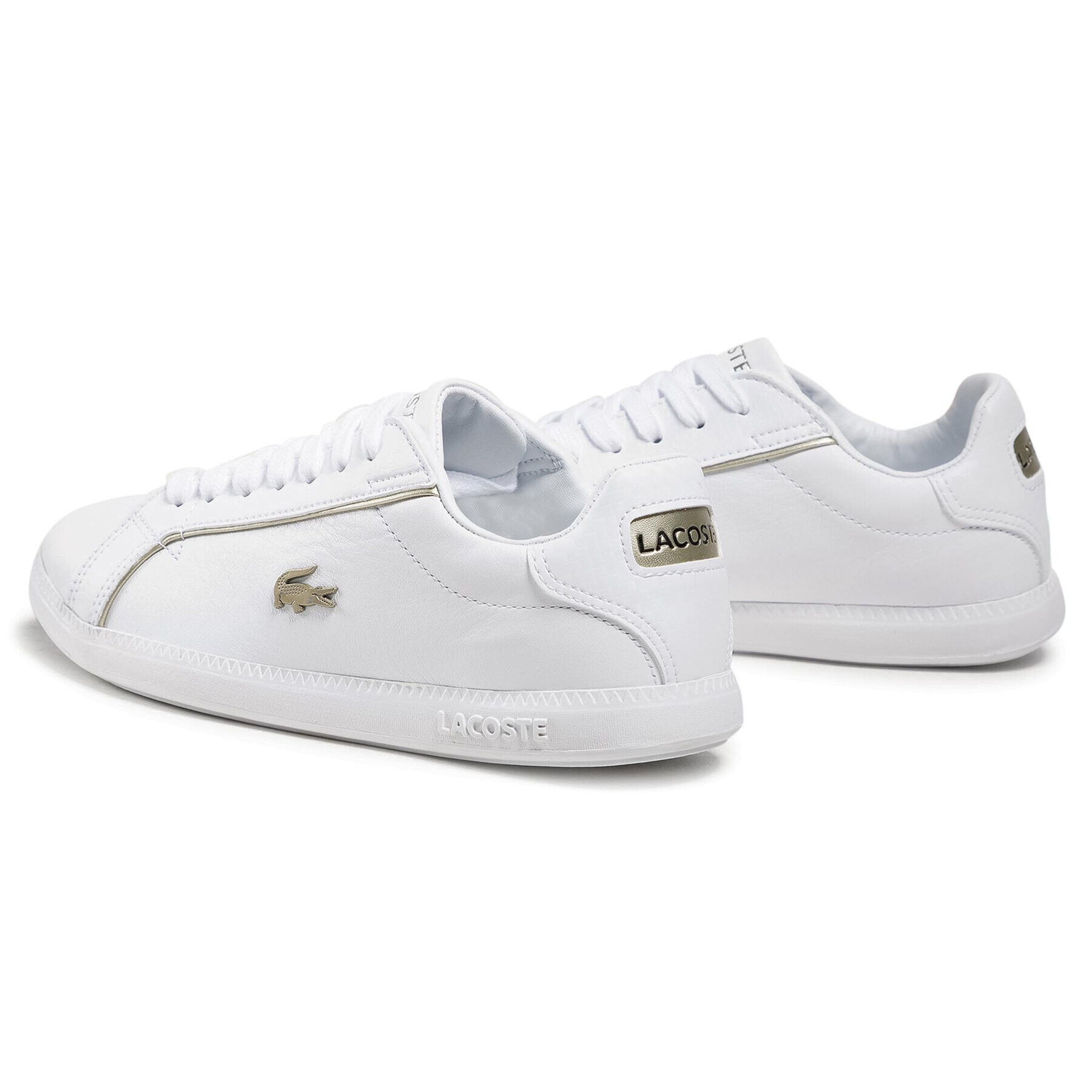 Lacoste Superge Graduate 0721 1 Sfa 7-41SFA007721G Bela - Pepit.si