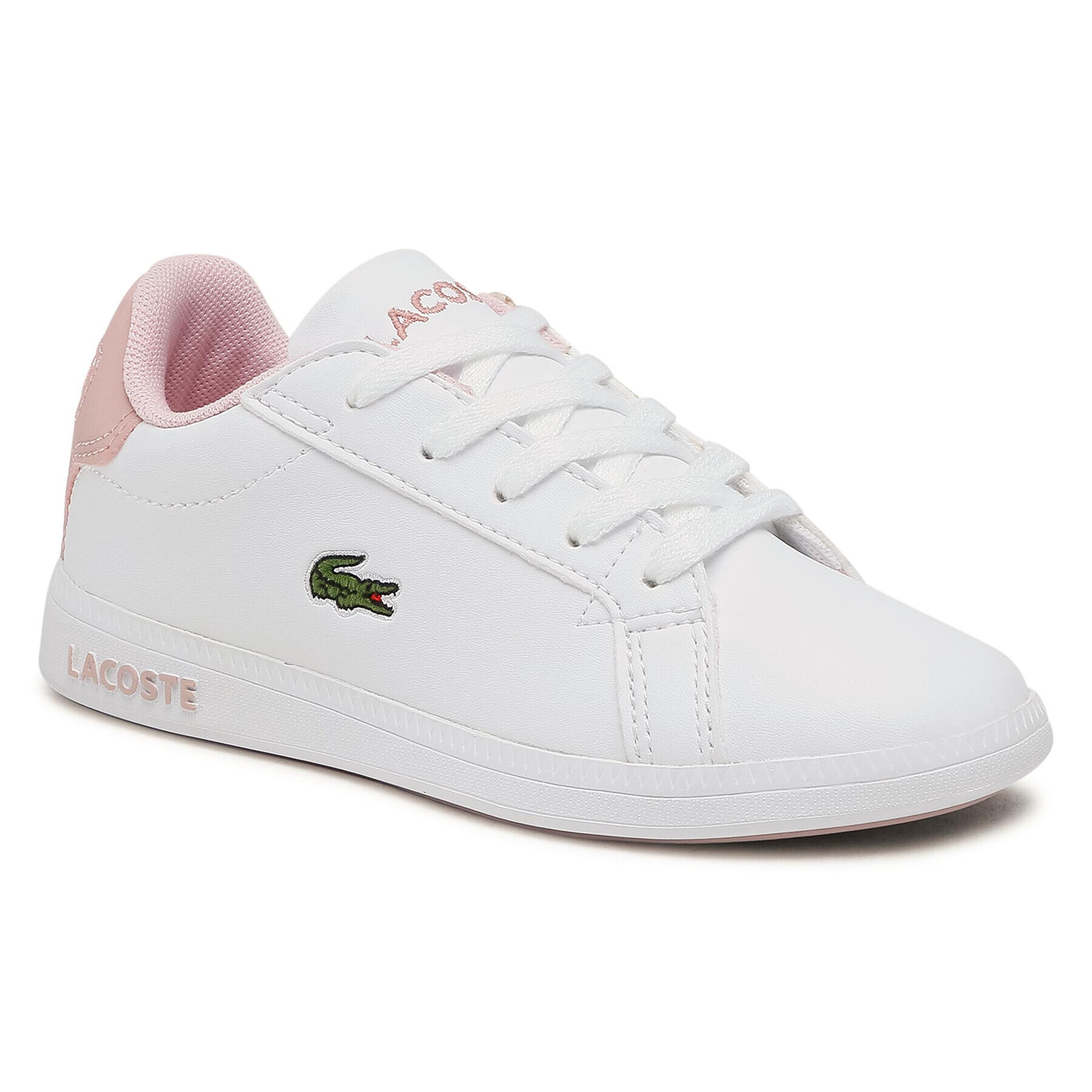 Lacoste Superge Graduate 0721 1 Suc 7-41SUC00061Y9 Bela - Pepit.si