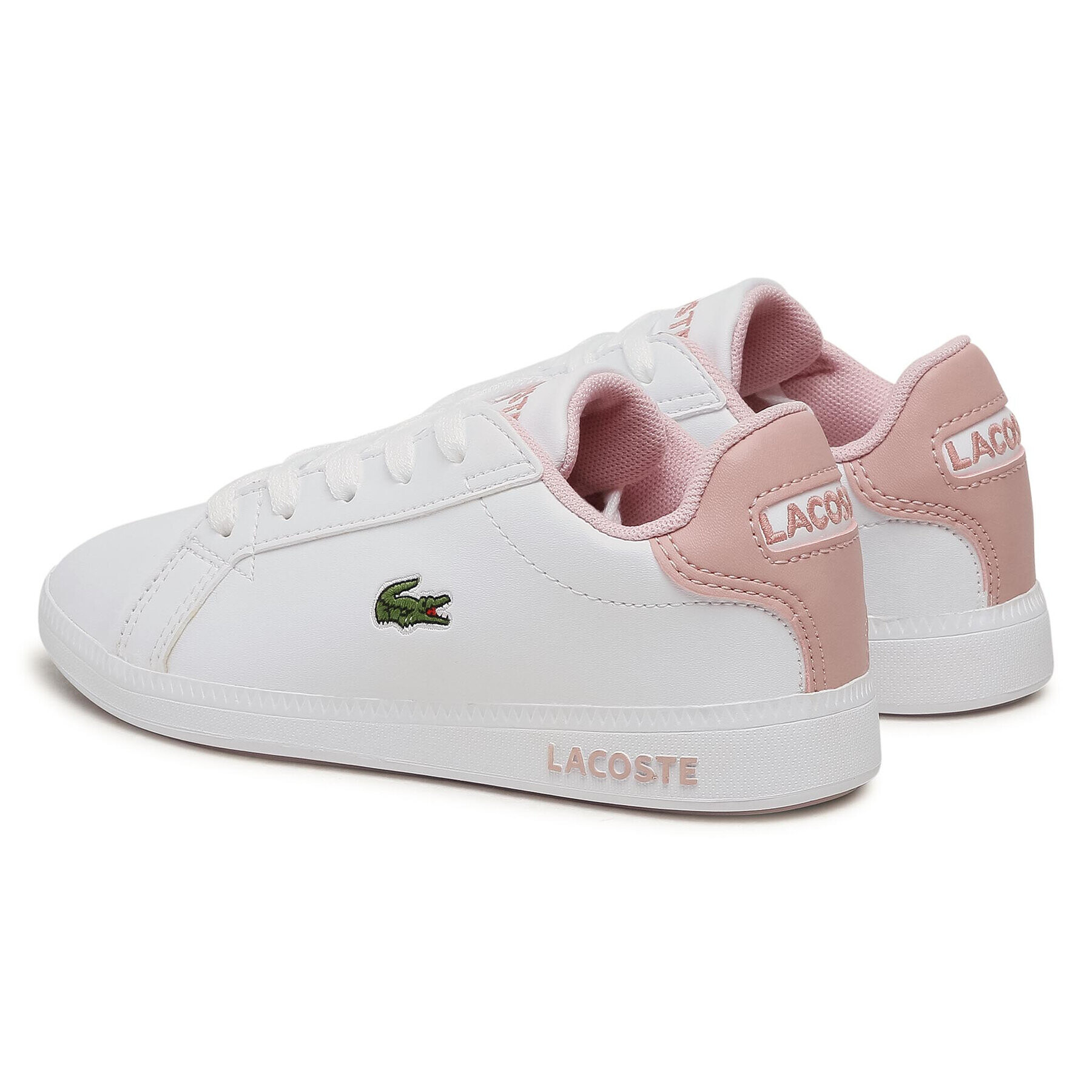 Lacoste Superge Graduate 0721 1 Suc 7-41SUC00061Y9 Bela - Pepit.si