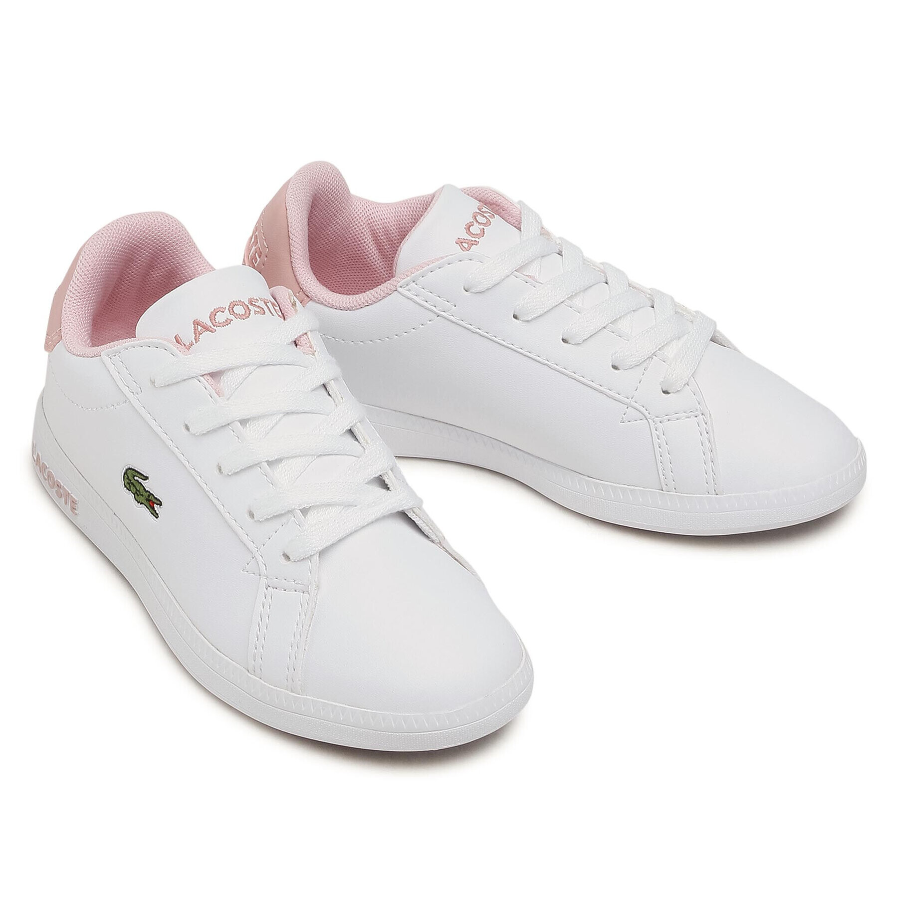 Lacoste Superge Graduate 0721 1 Suc 7-41SUC00061Y9 Bela - Pepit.si