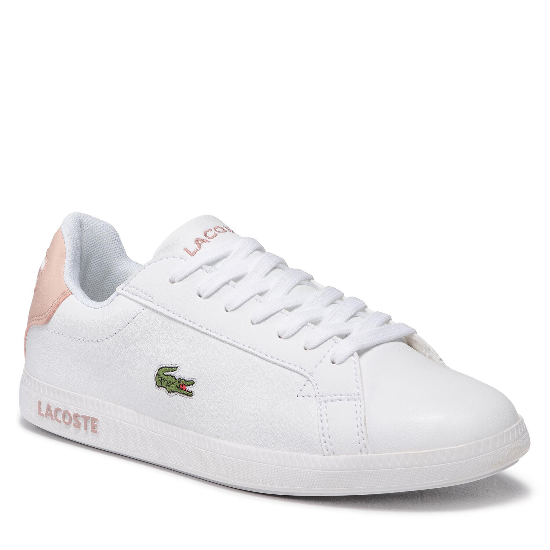 Lacoste Superge Graduate Bl 21 1 Sfa 7-41SFA00421Y9 Bela - Pepit.si