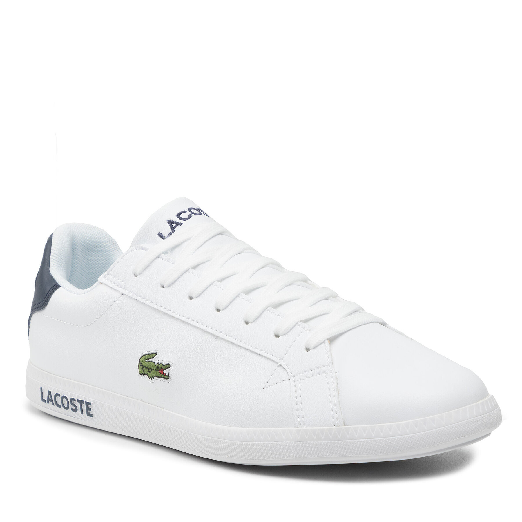 Lacoste Superge Graduate Bl21 1 Sma 7-41SMA0012042 Bela - Pepit.si