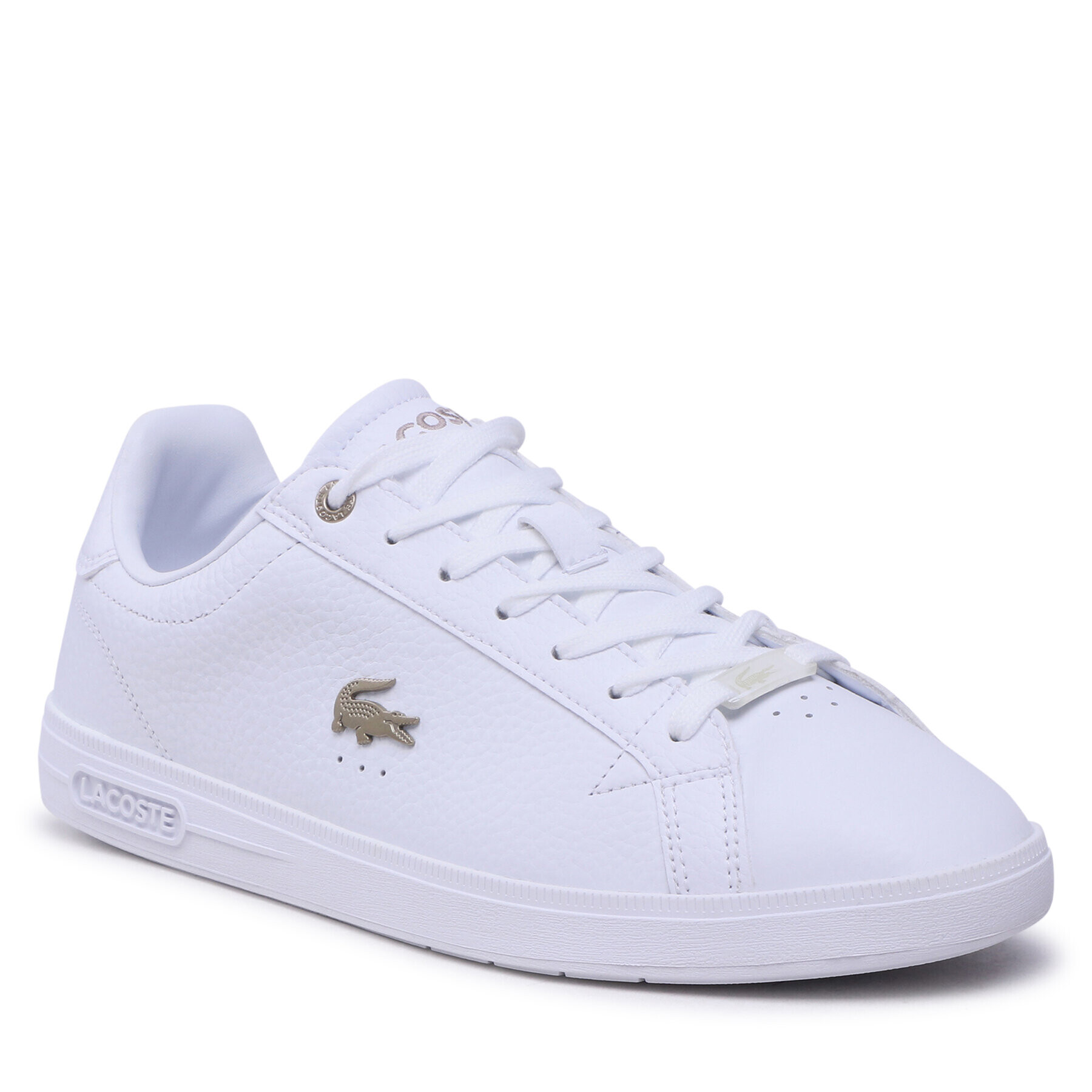 Lacoste Superge Graduate Pro 123 1 Sma 745SMA011821G Bela - Pepit.si