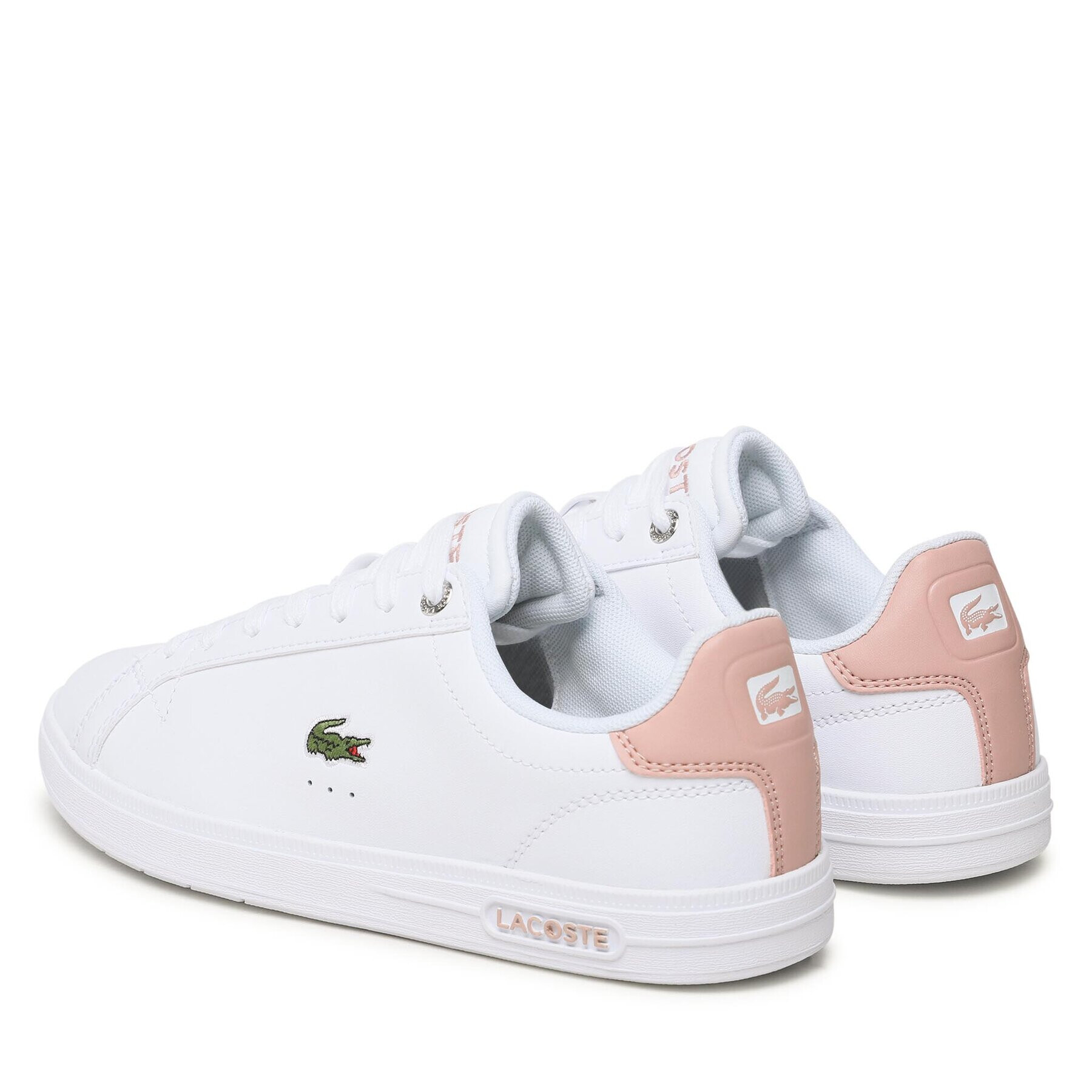 Lacoste Superge Graduate Pro 123 2 Sfa 745SFA00851Y9 Bela - Pepit.si