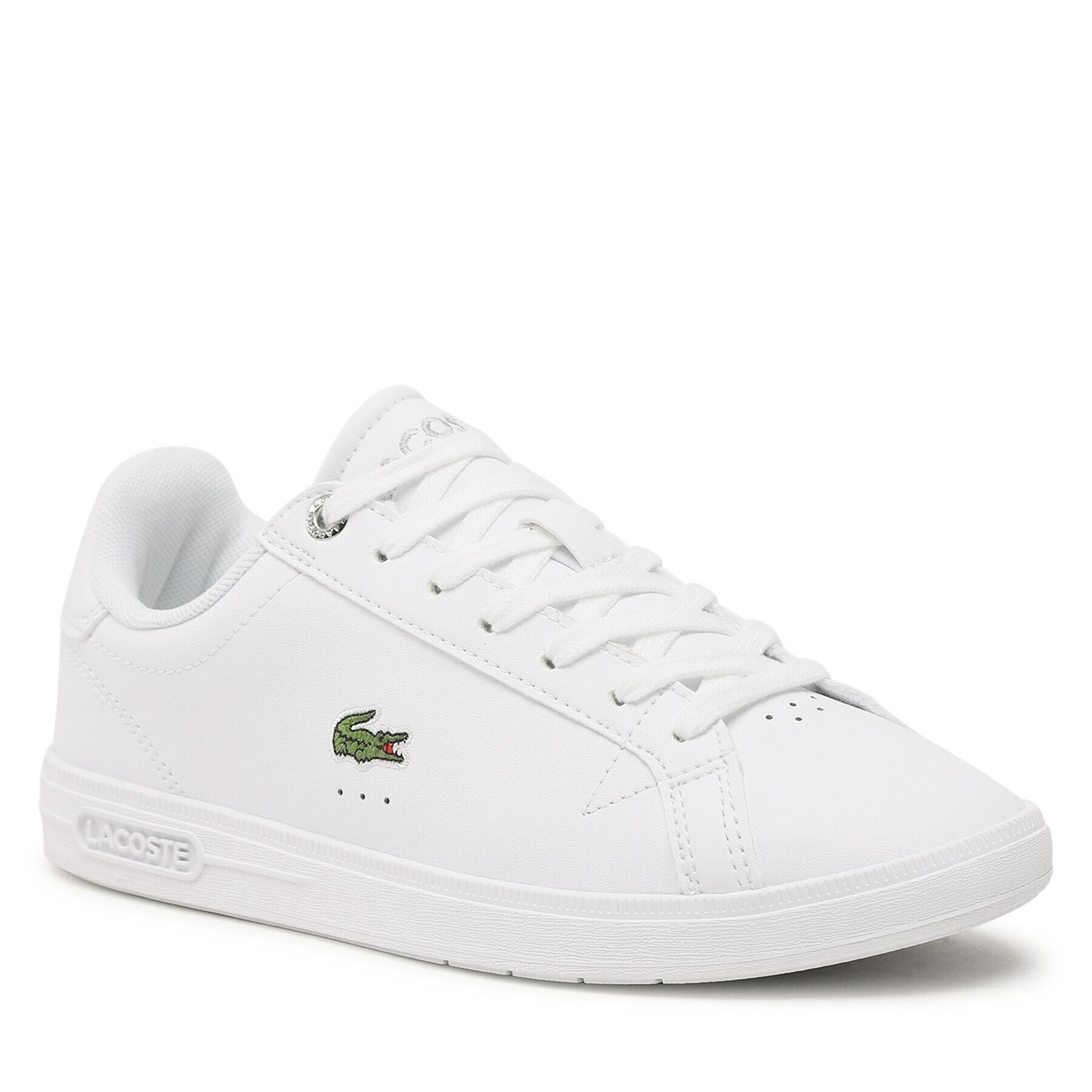 Lacoste Superge Graduate Pro 123 2 Sfa 745SFA008521G Bela - Pepit.si