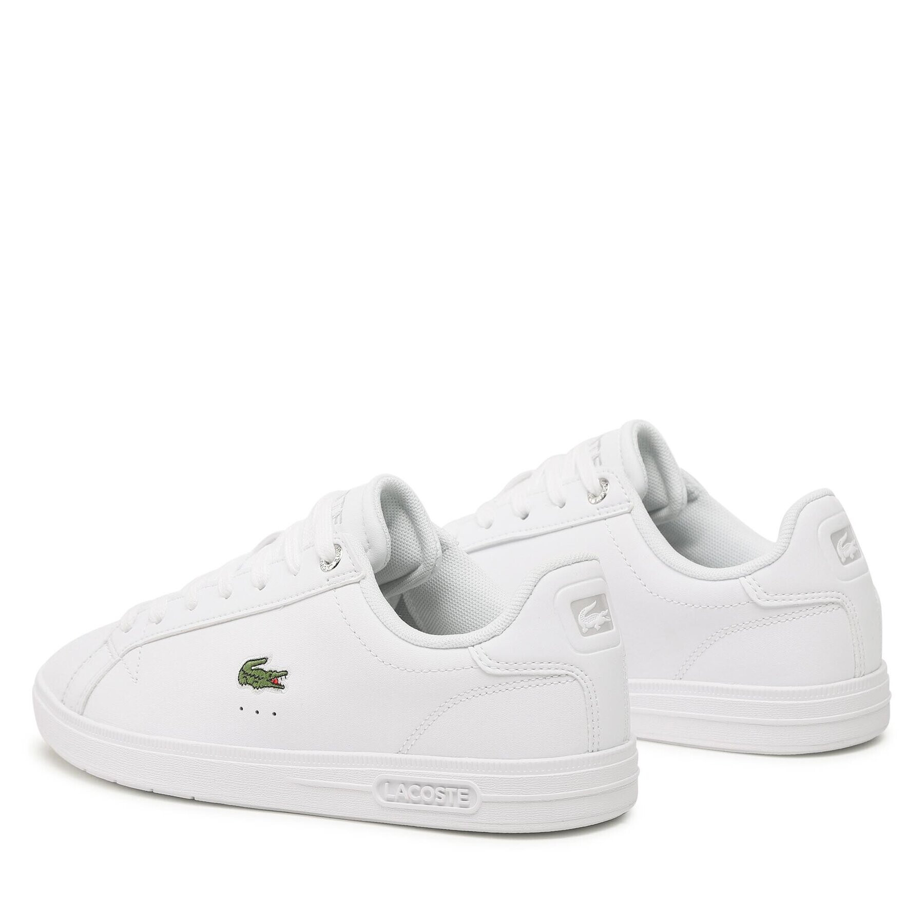 Lacoste Superge Graduate Pro 123 2 Sfa 745SFA008521G Bela - Pepit.si