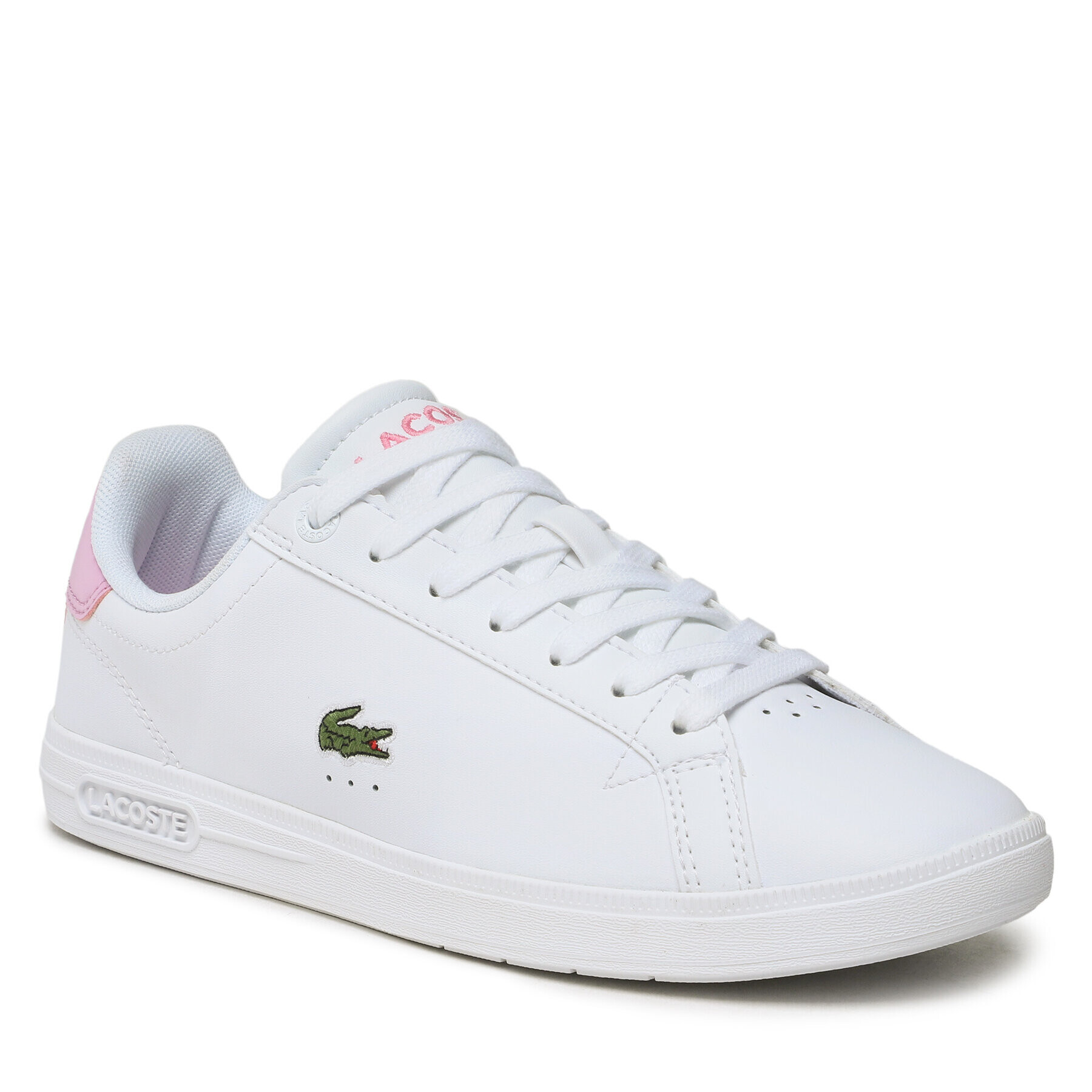 Lacoste Superge Graduate Pro 222 1 Sfa 744SFA00121Y9 Bela - Pepit.si