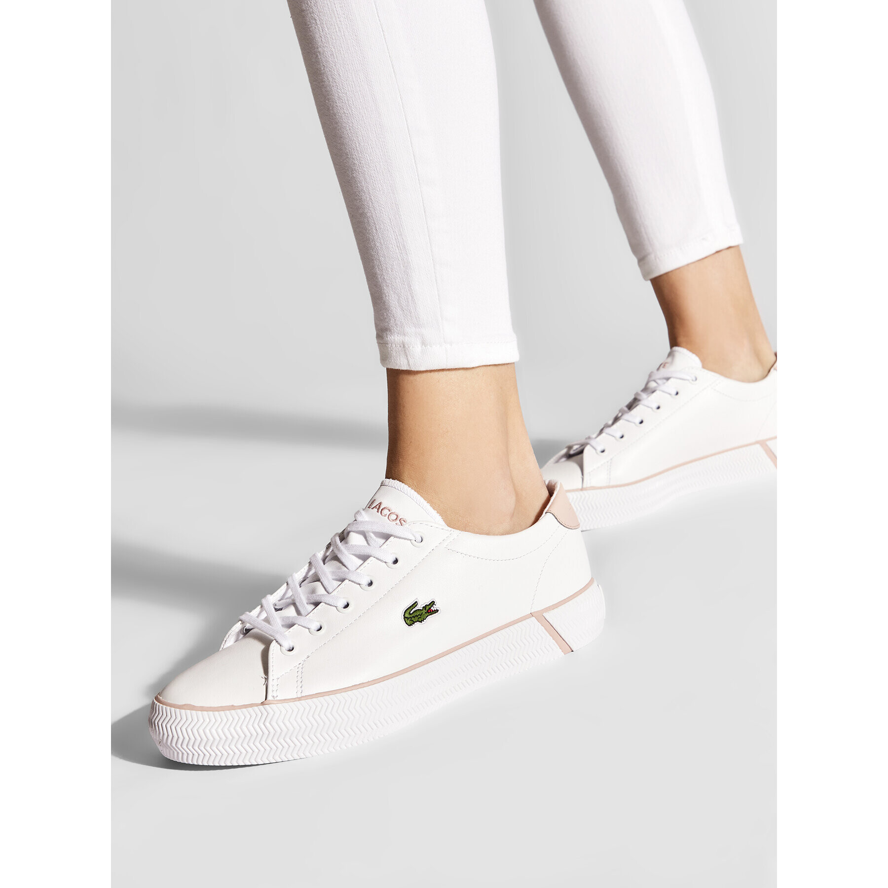 Lacoste Superge Gripshot Bl 21 1 Cfa 7-41CFA00201Y9 Bela - Pepit.si