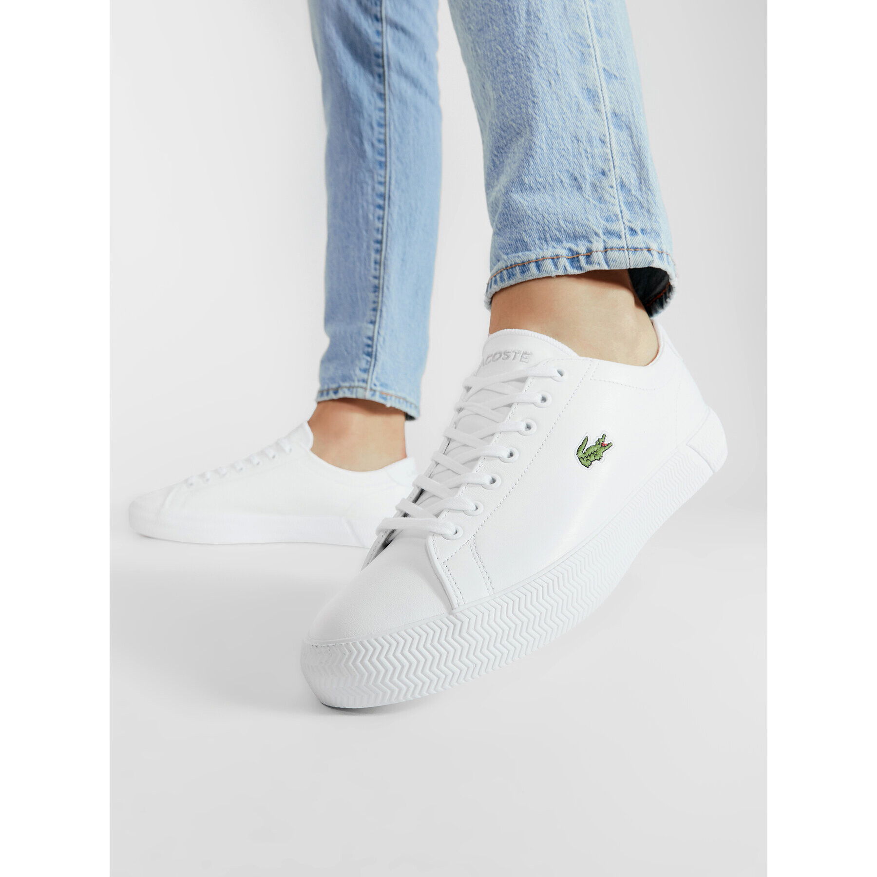 Lacoste Superge Gripshot Bl21 1 Cma 7-41CMA001421G Bela - Pepit.si