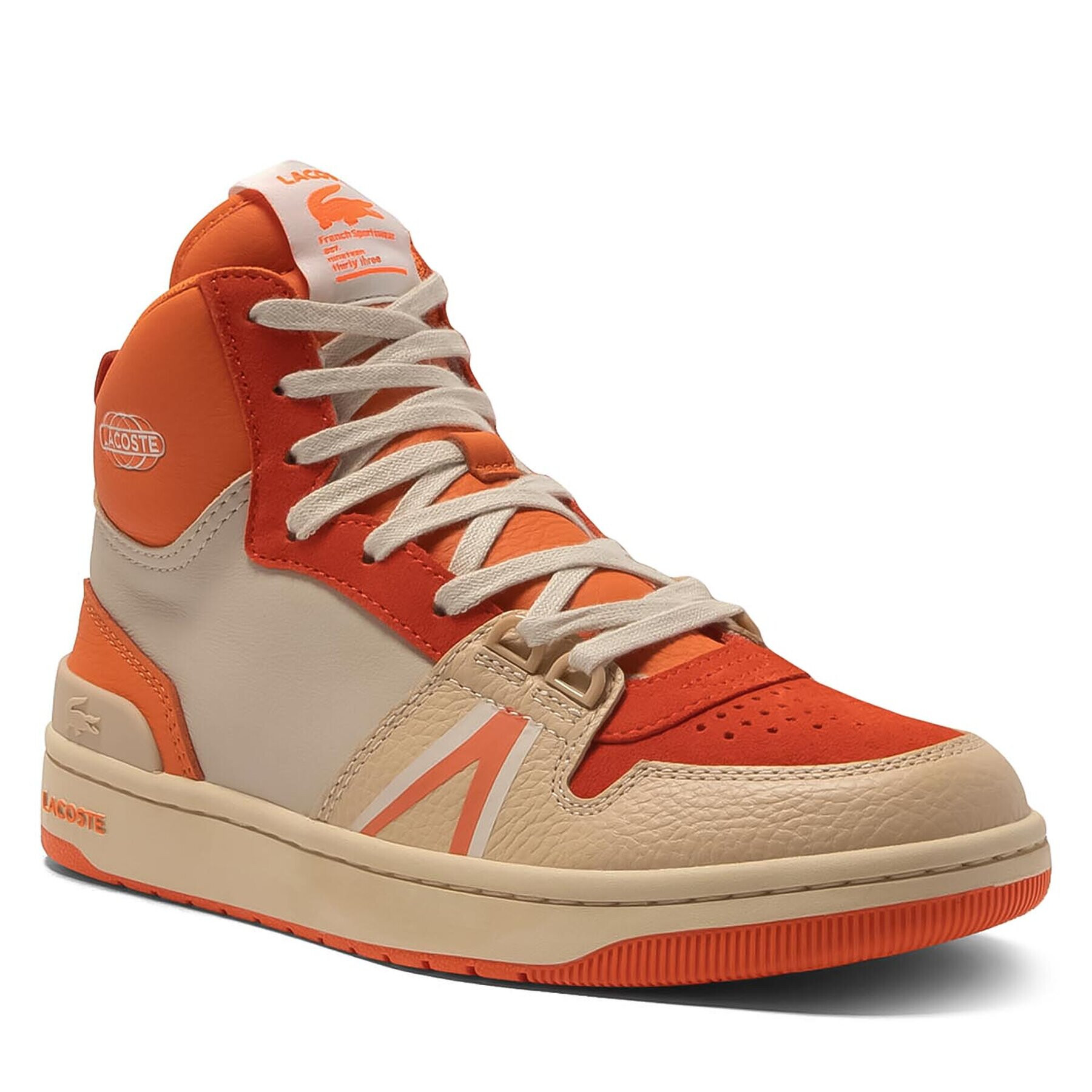 Lacoste Superge L001 Mid 223 3 Sfa Oranžna - Pepit.si