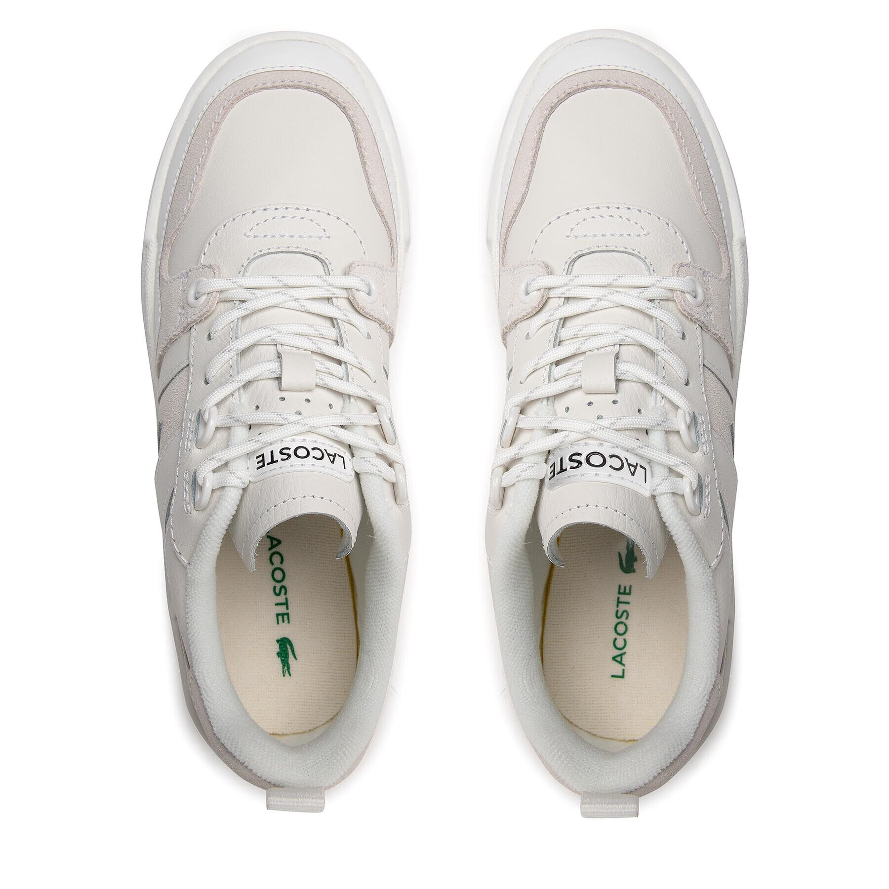 Lacoste Superge L002 0722 1 Cfa 743CFA003021G Bela - Pepit.si