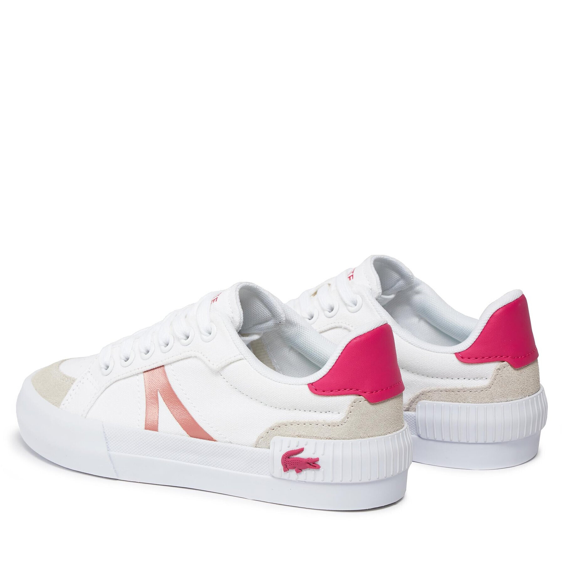 Lacoste Superge L004 223 2 Cuj 746CUJ0001 Bela - Pepit.si