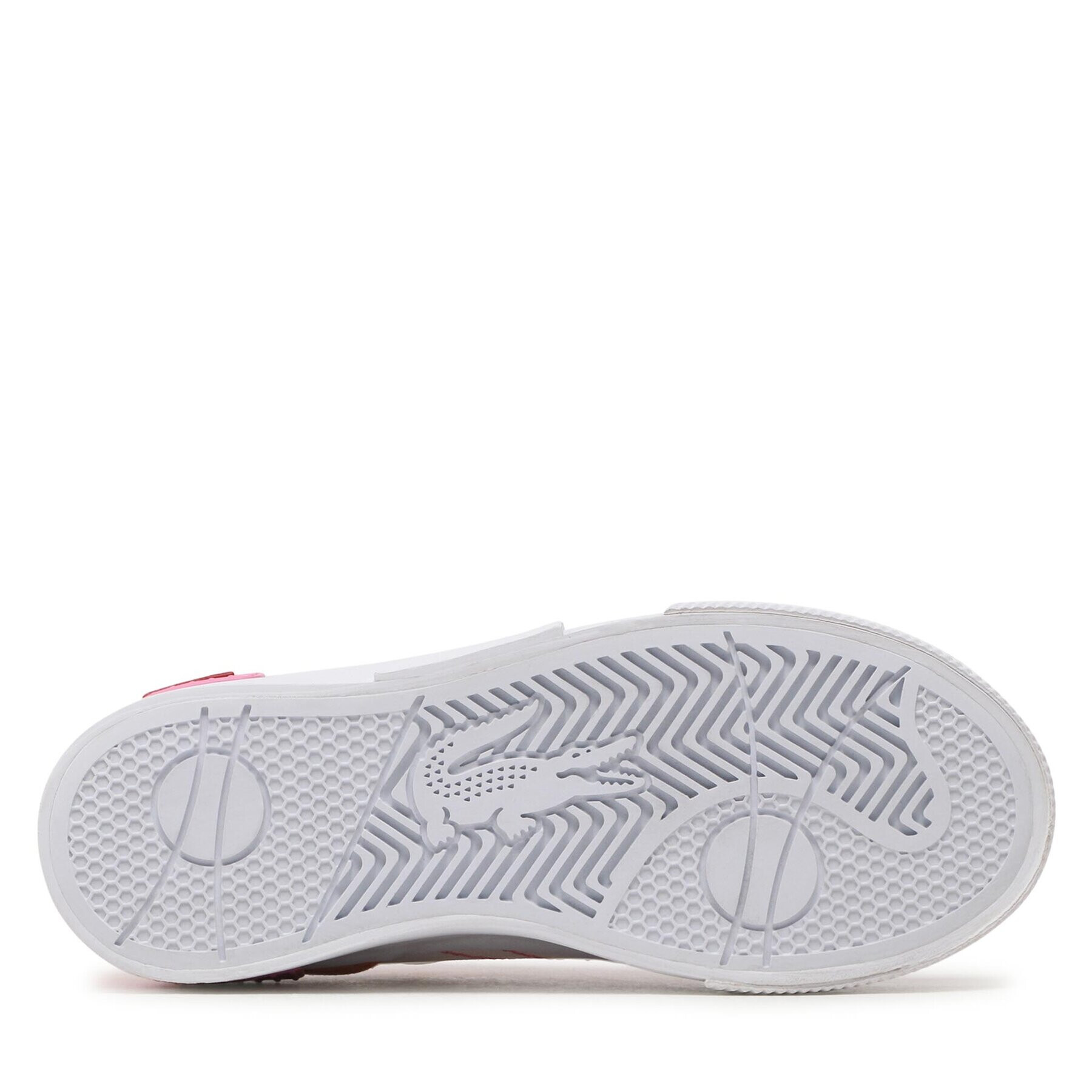 Lacoste Superge L004 Platform 123 1 Cfa 745CFA0014286 Bela - Pepit.si