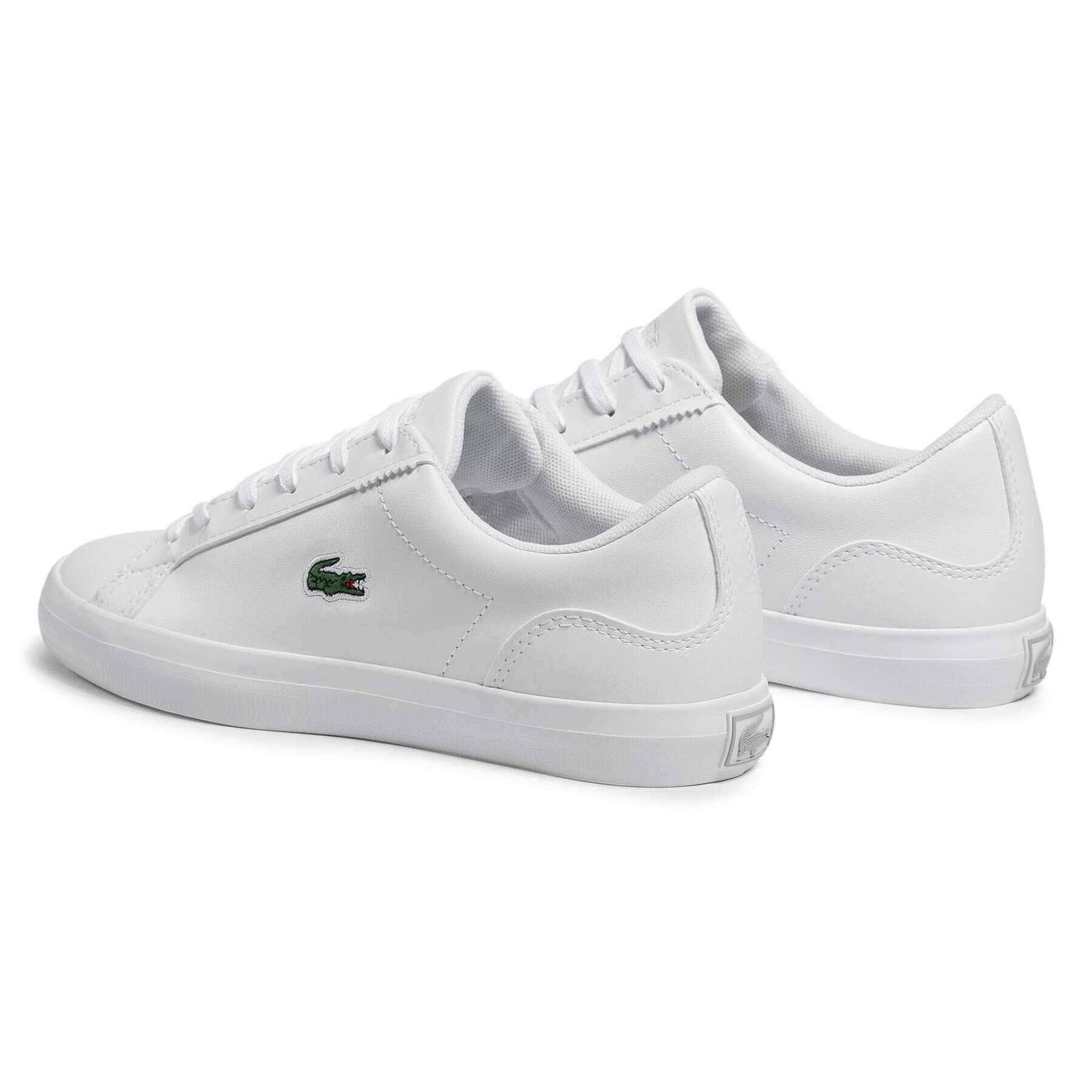 Lacoste Superge Lerond Bl 21 1 Cfa 7-41CFA002221G Bela - Pepit.si