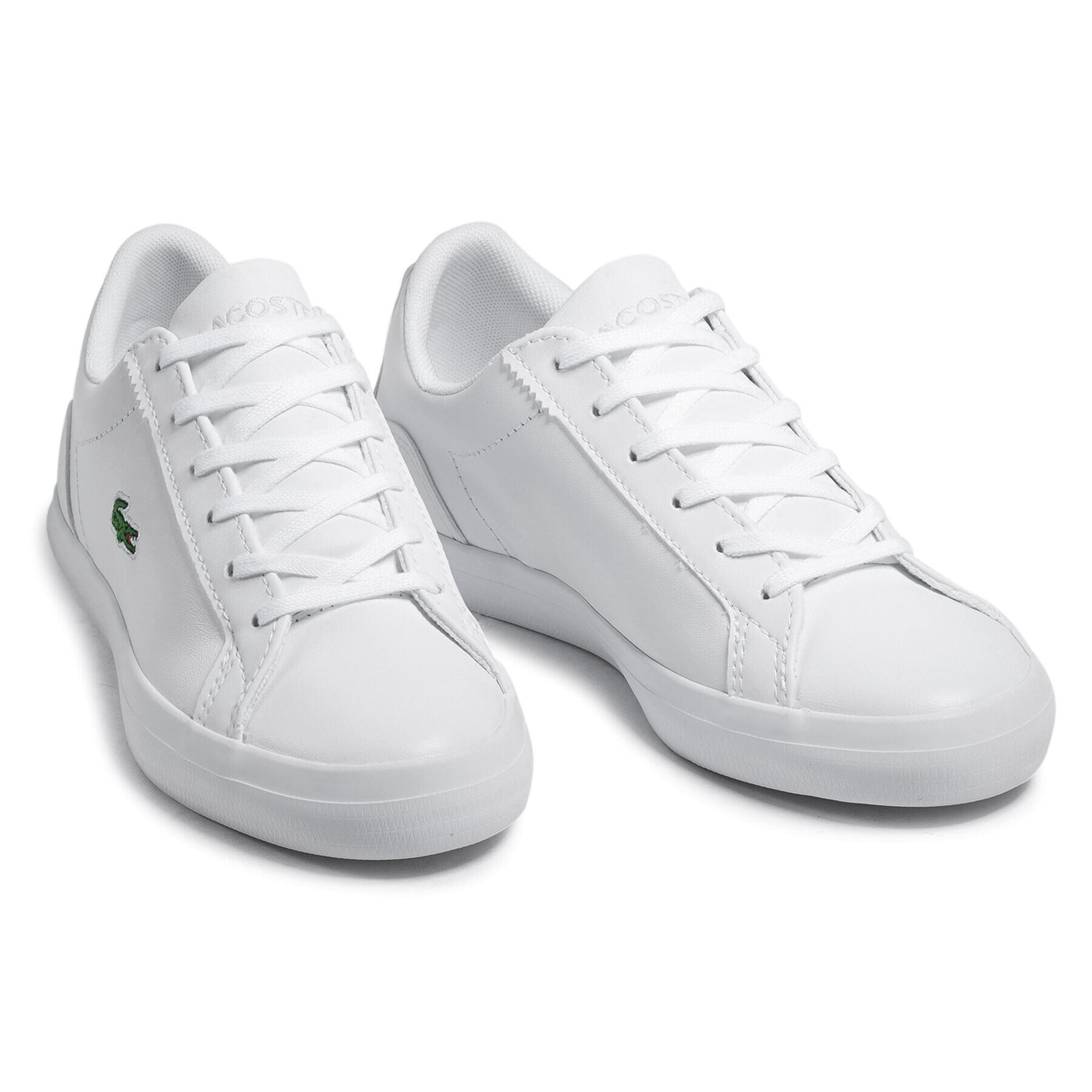 Lacoste Superge Lerond Bl 21 1 Cfa 7-41CFA002221G Bela - Pepit.si