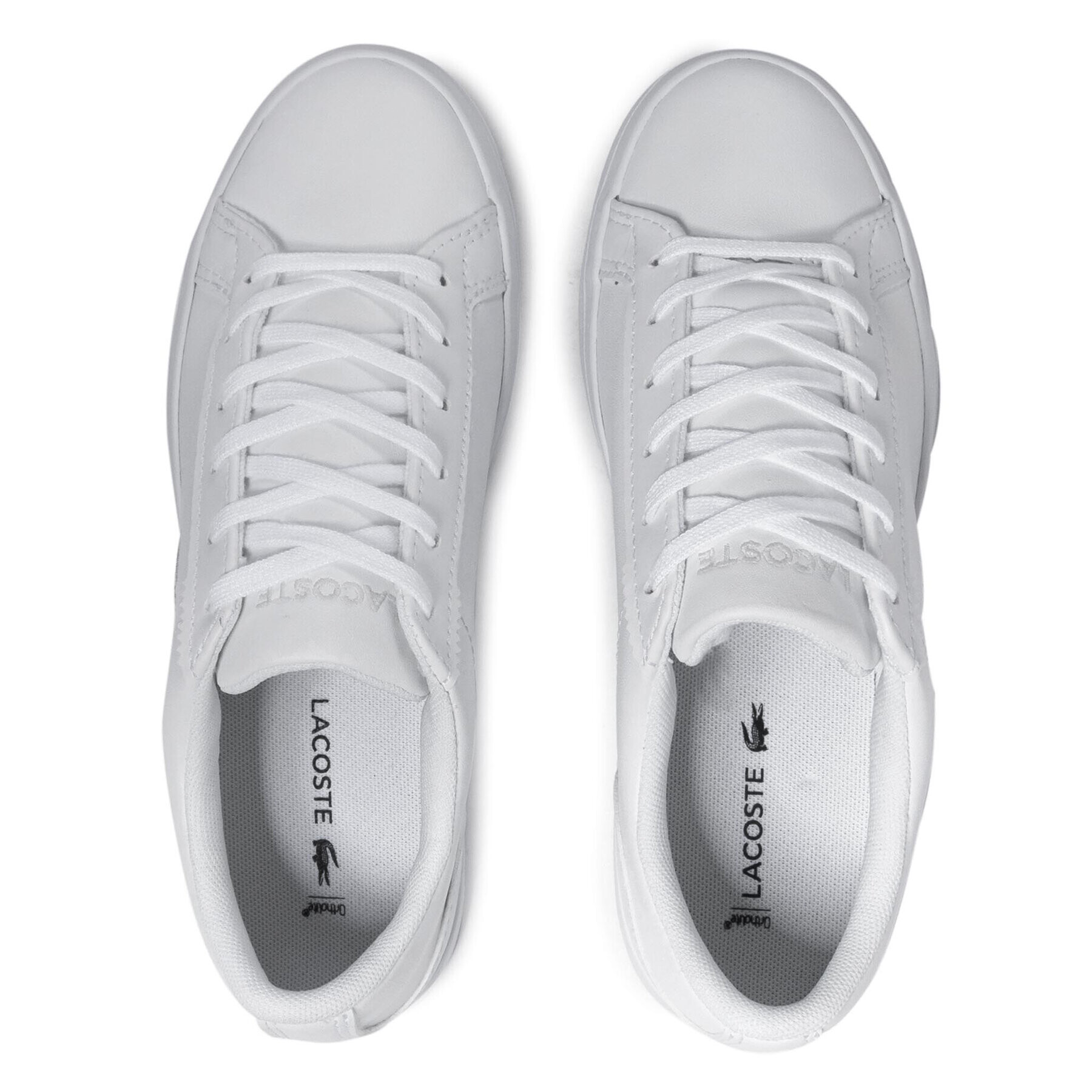 Lacoste Superge Lerond Bl 21 1 Cfa 7-41CFA002221G Bela - Pepit.si