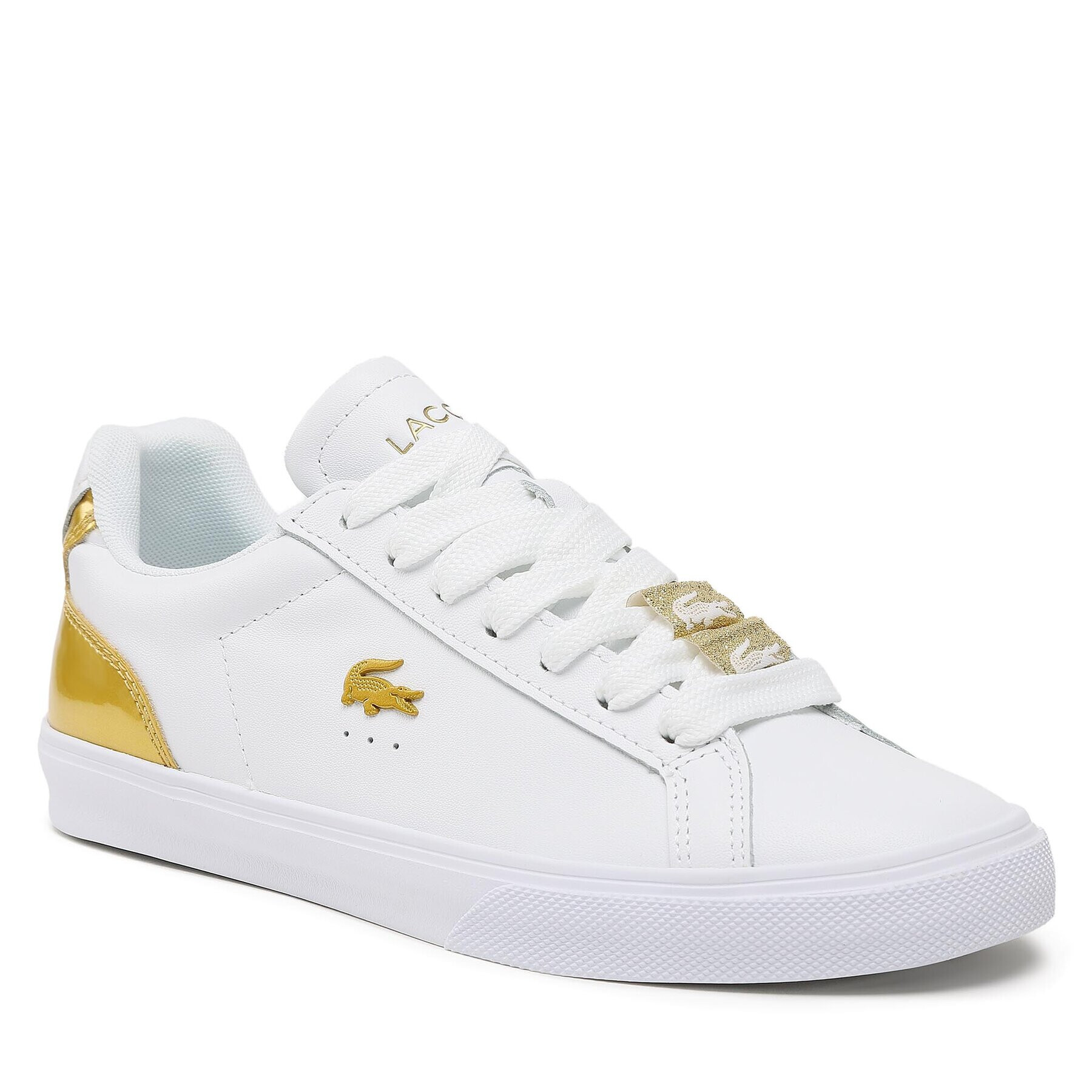 Lacoste Superge Lerond Pro 123 3 Cfa 745CFA0027216 Bela - Pepit.si