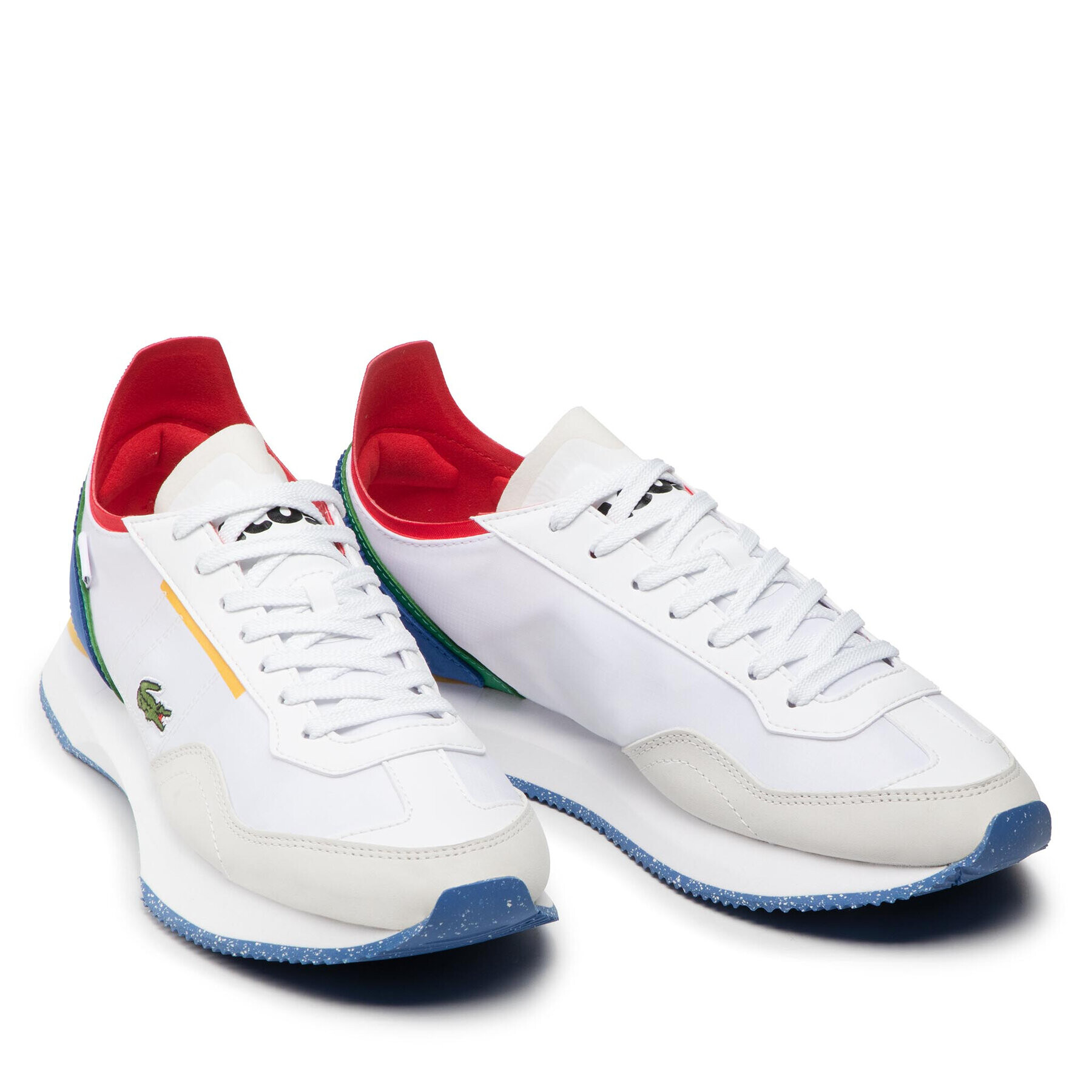 Lacoste Superge Match Break 07222 Std Sma 7-43SMA0073080 Bela - Pepit.si