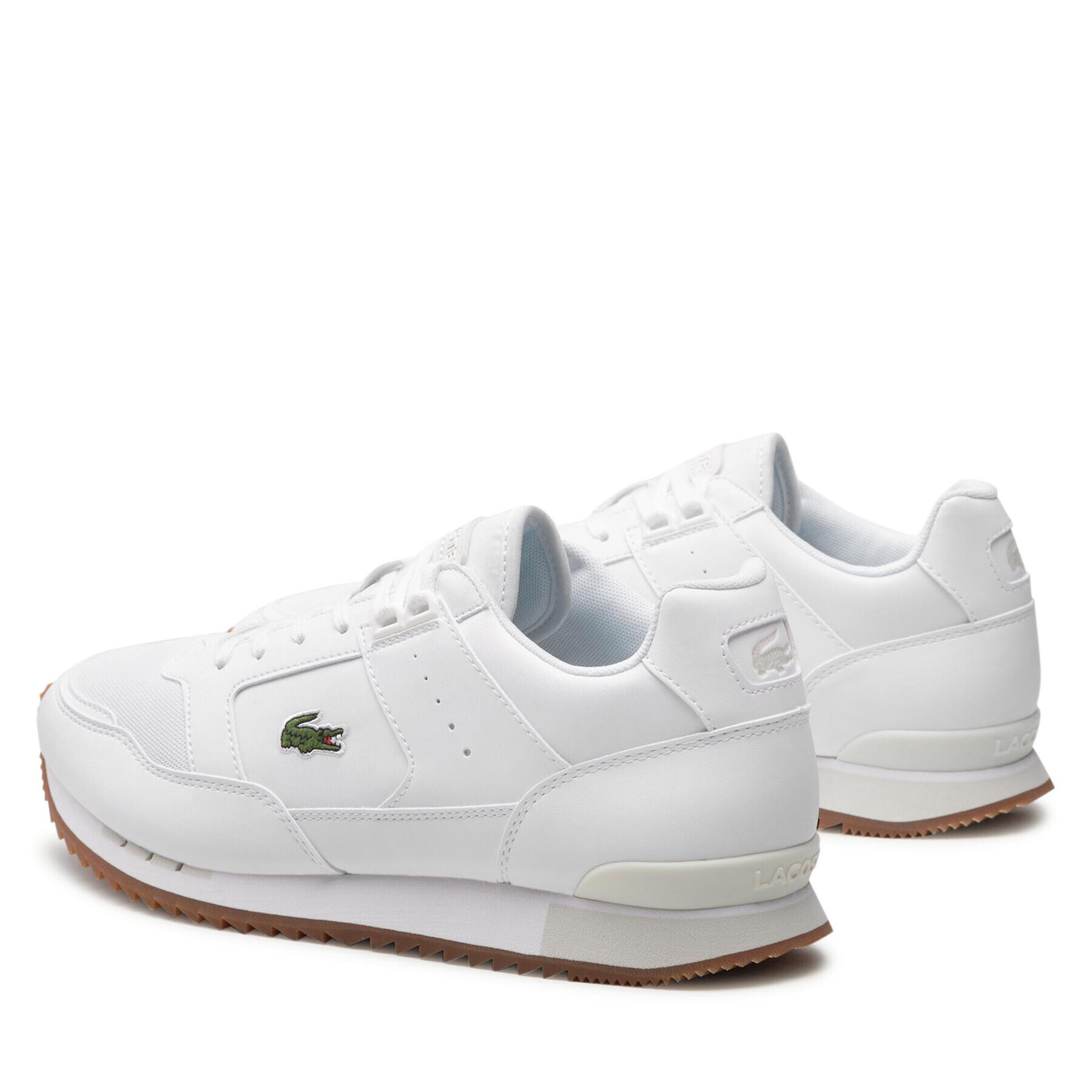 Lacoste Superge Partner Piste 0722 2 Sma 7-43SMA0056Y37 Bela - Pepit.si