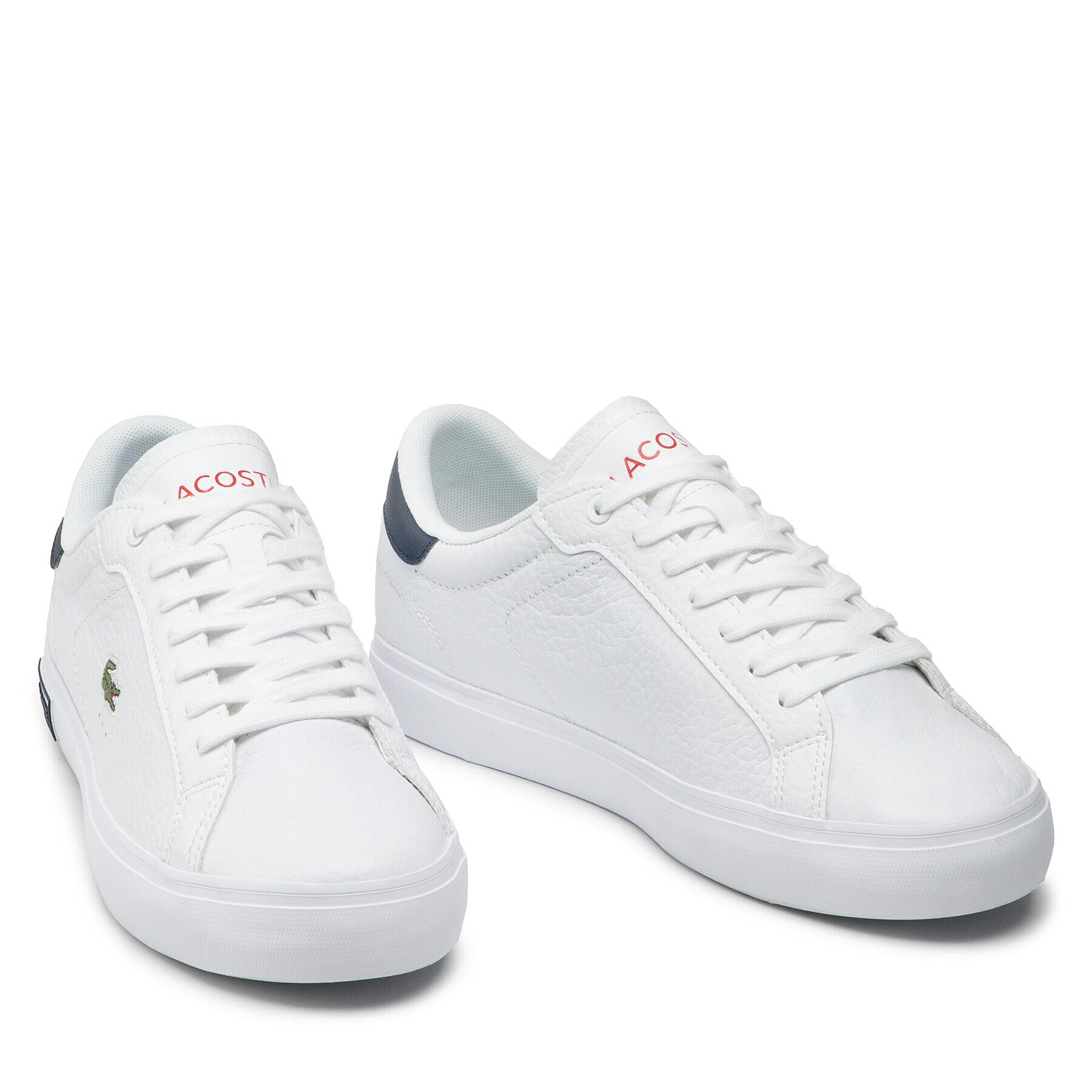 Lacoste Superge Powercourt 0721 2 Sma 7-41SMA0028407 Bela - Pepit.si