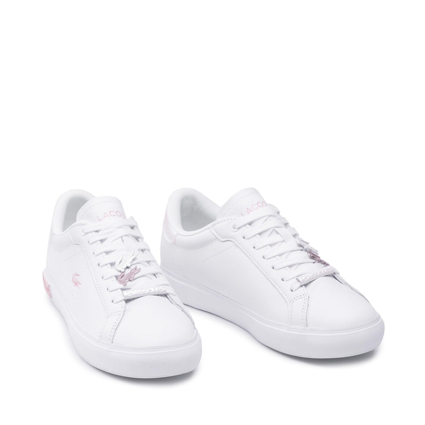 Lacoste Superge Powercourt 0921 1 Sfa 741SFA0082 Bela - Pepit.si