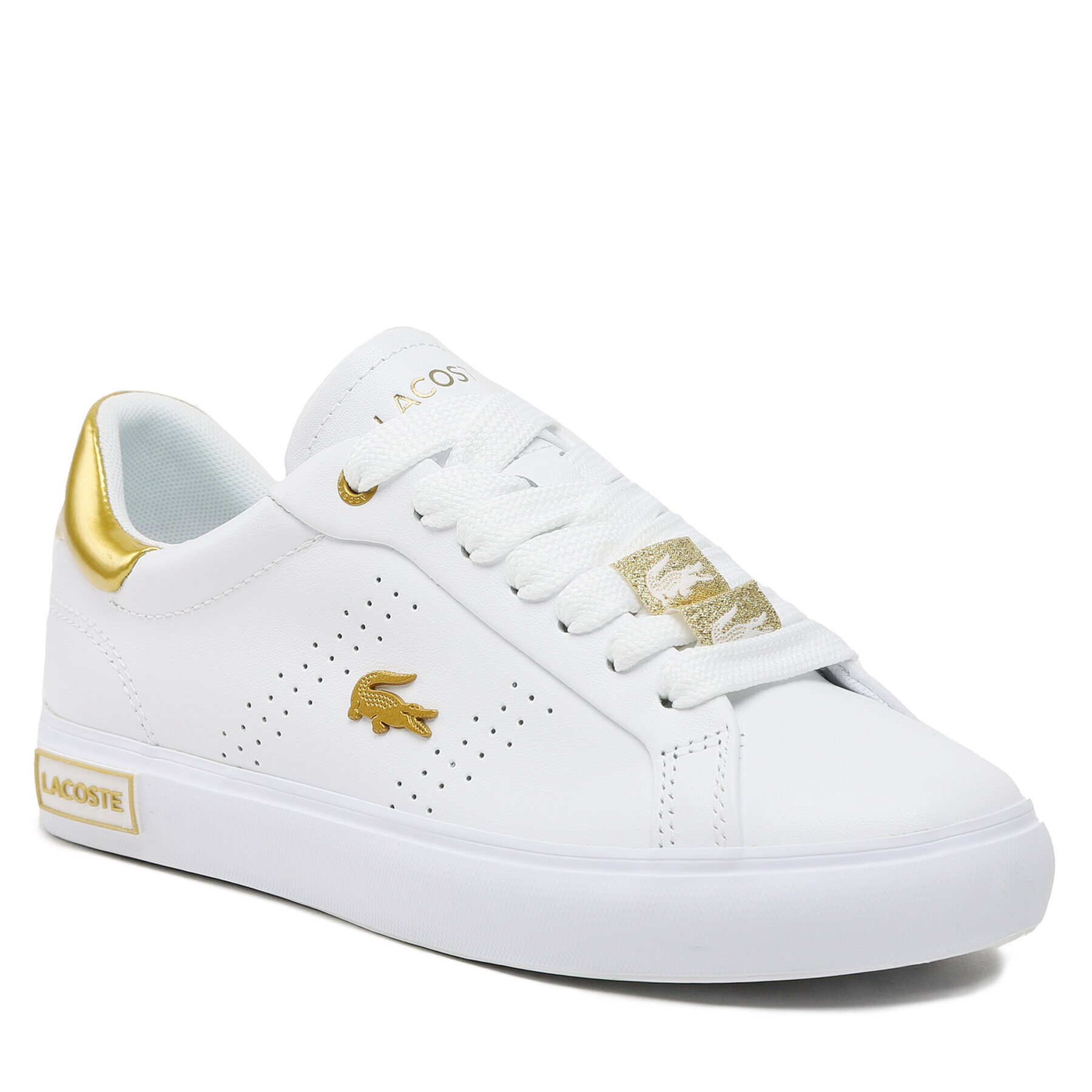 Lacoste Superge Powercourt 2.0 123 2 Sfa 745SFA0034216 Bela - Pepit.si