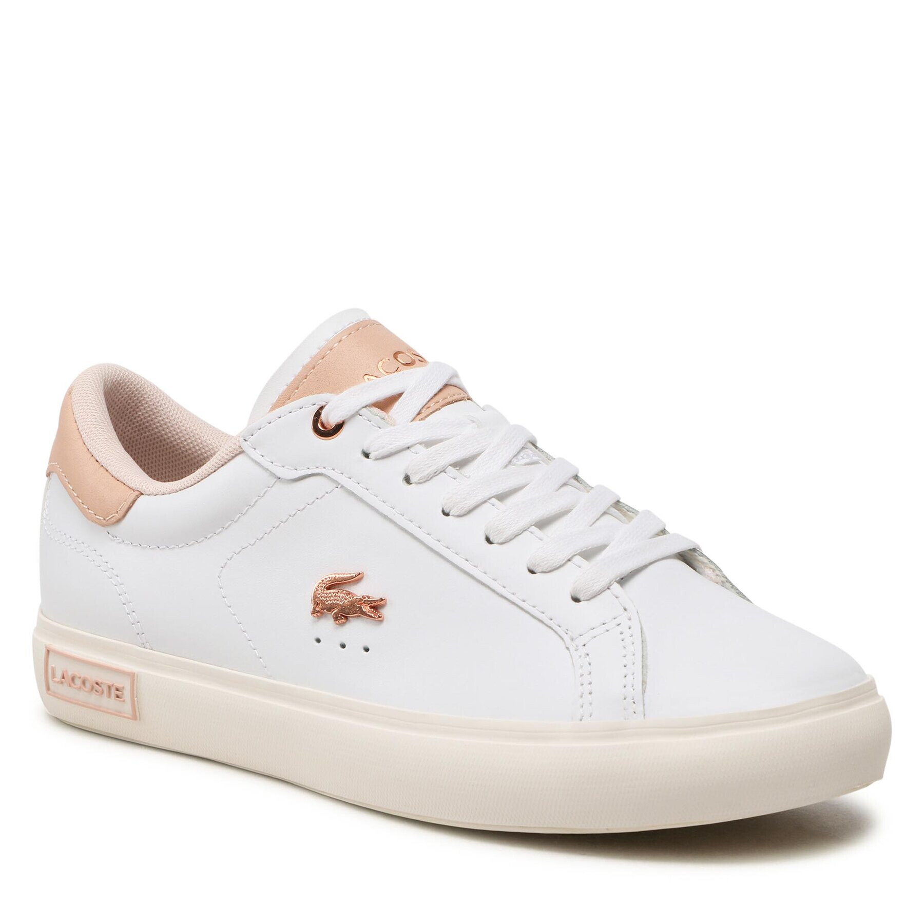 Lacoste Superge Powercourt 222 5 Sfa 744SFA00651Y9 Bela - Pepit.si