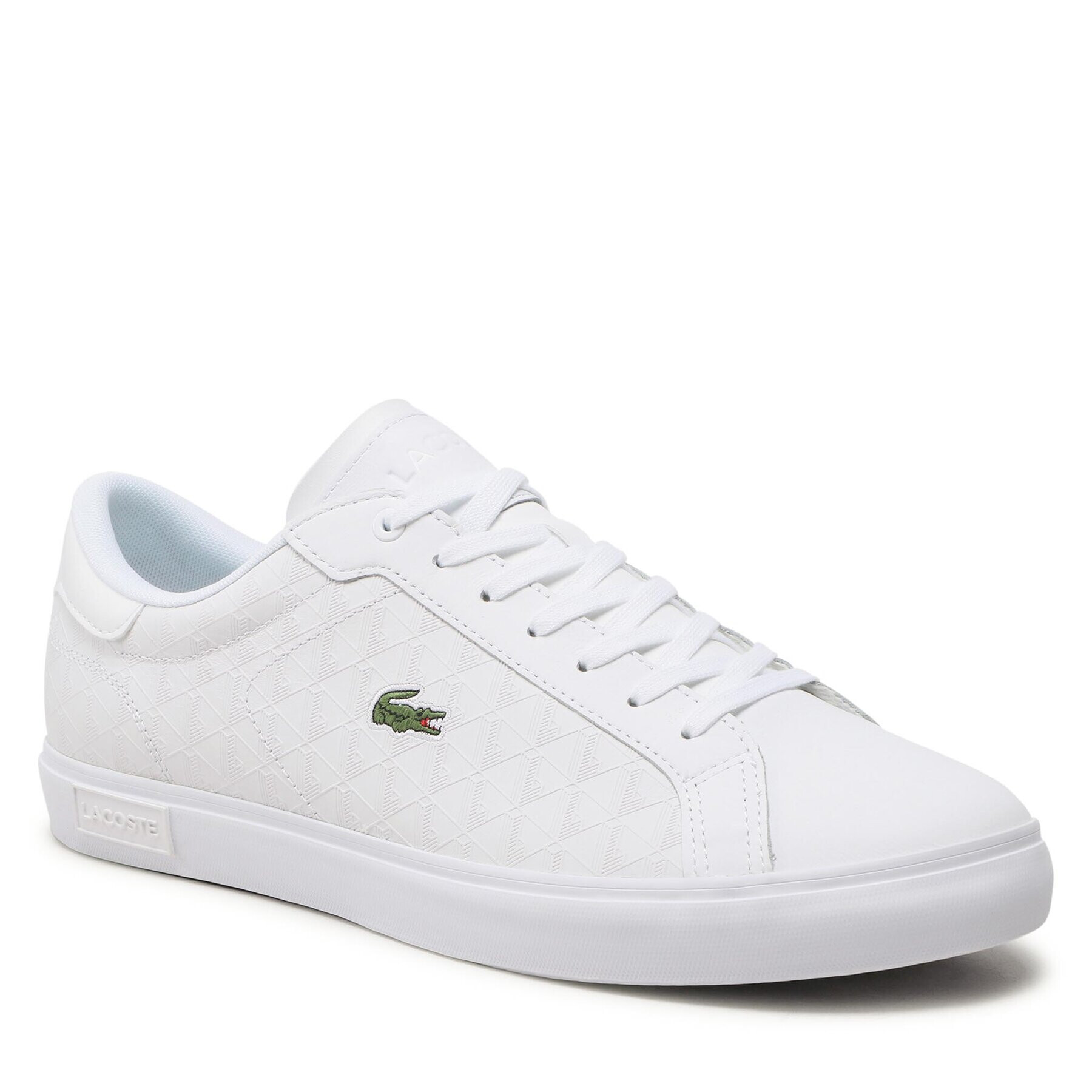 Lacoste Superge Powercourt 222 5 Sma 744SMA009621G Bela - Pepit.si