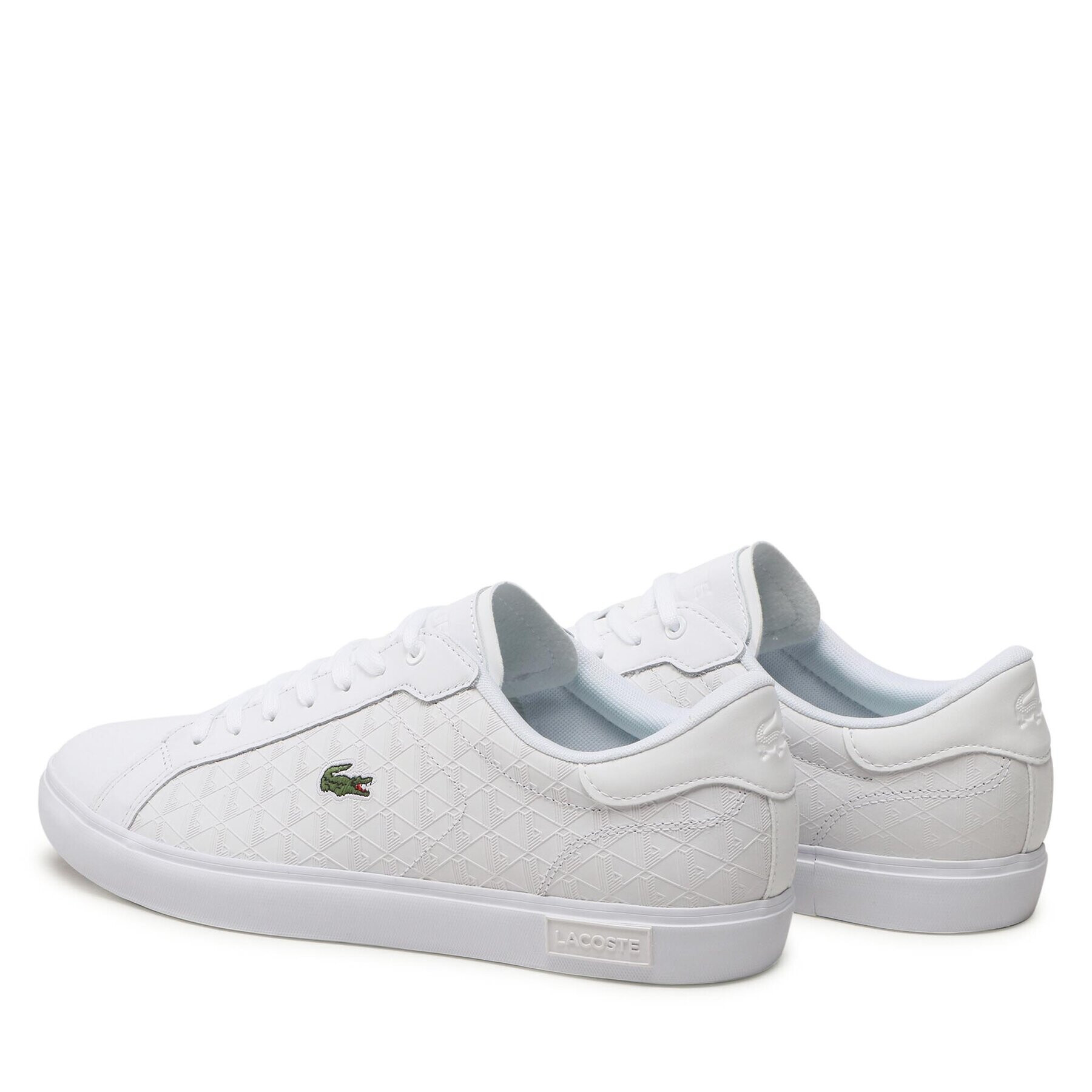 Lacoste Superge Powercourt 222 5 Sma 744SMA009621G Bela - Pepit.si