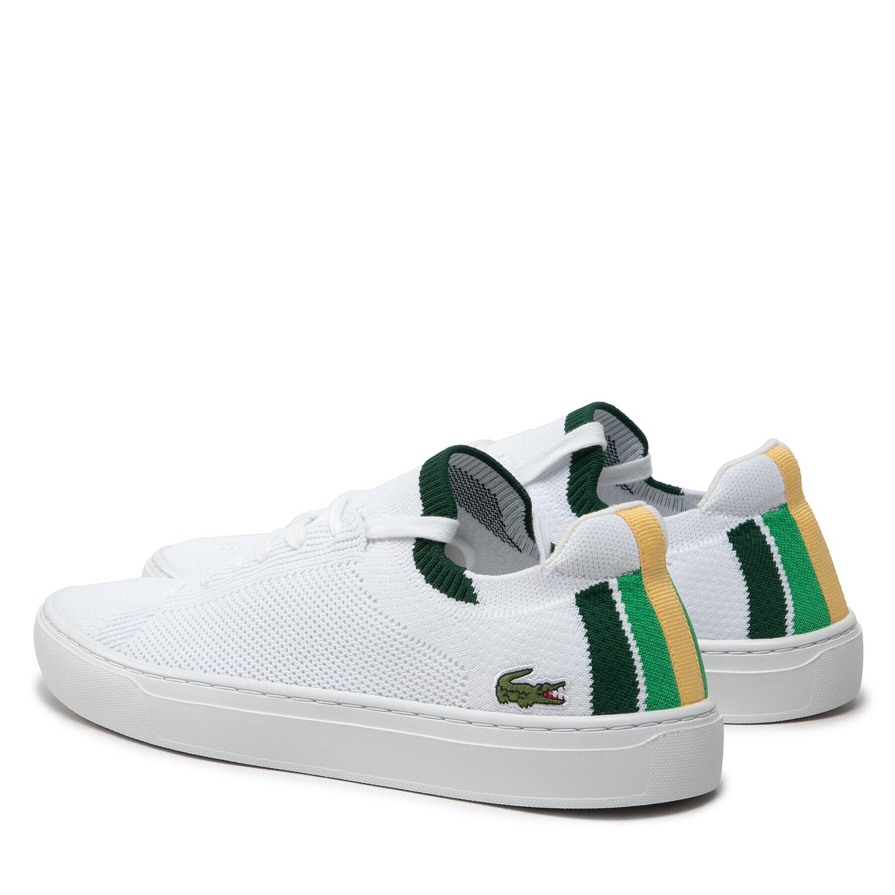 Lacoste Tenis superge La Piquee Nu 0722 1 Cma 7-43CMA0014082 Bela - Pepit.si