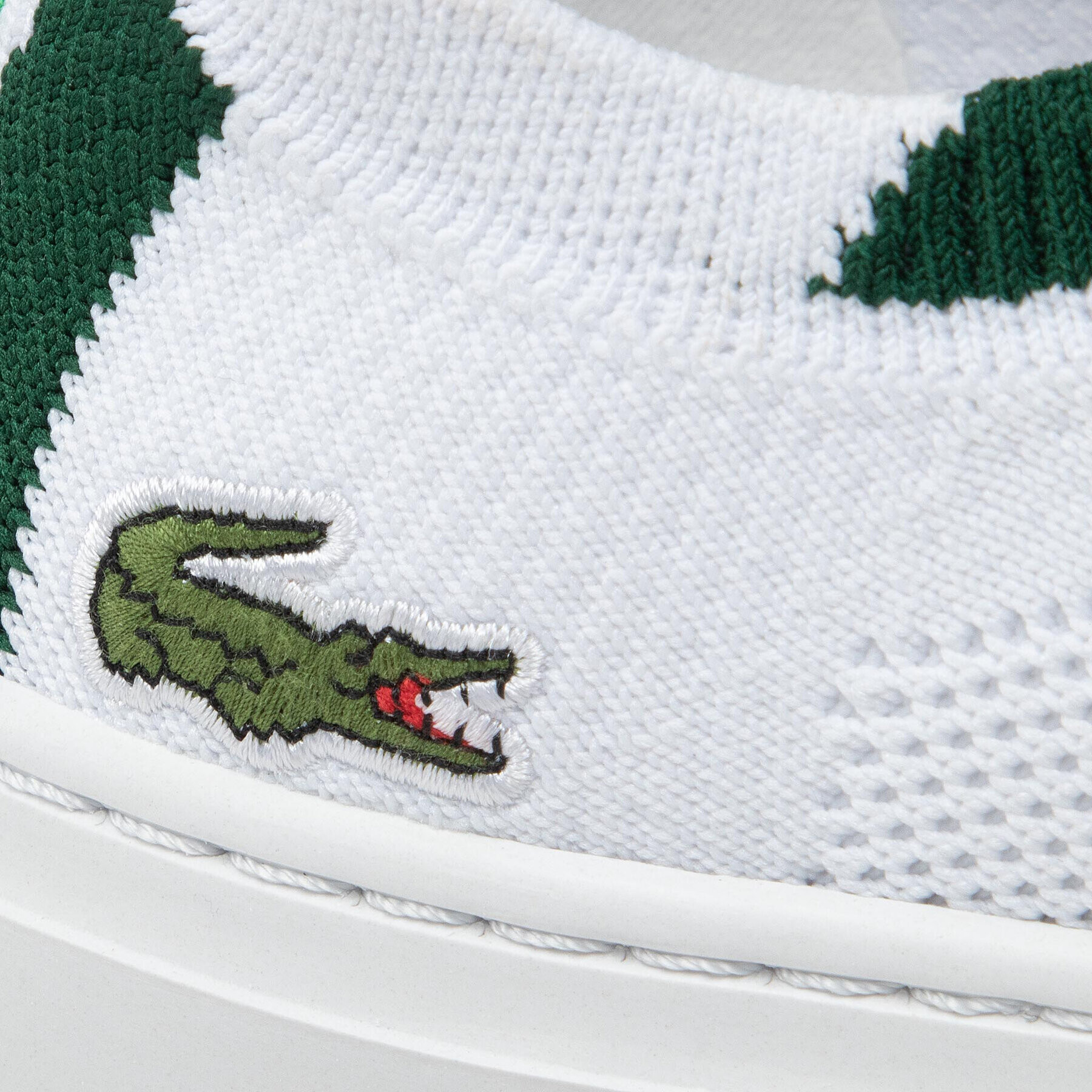 Lacoste Tenis superge La Piquee Nu 0722 1 Cma 7-43CMA0014082 Bela - Pepit.si