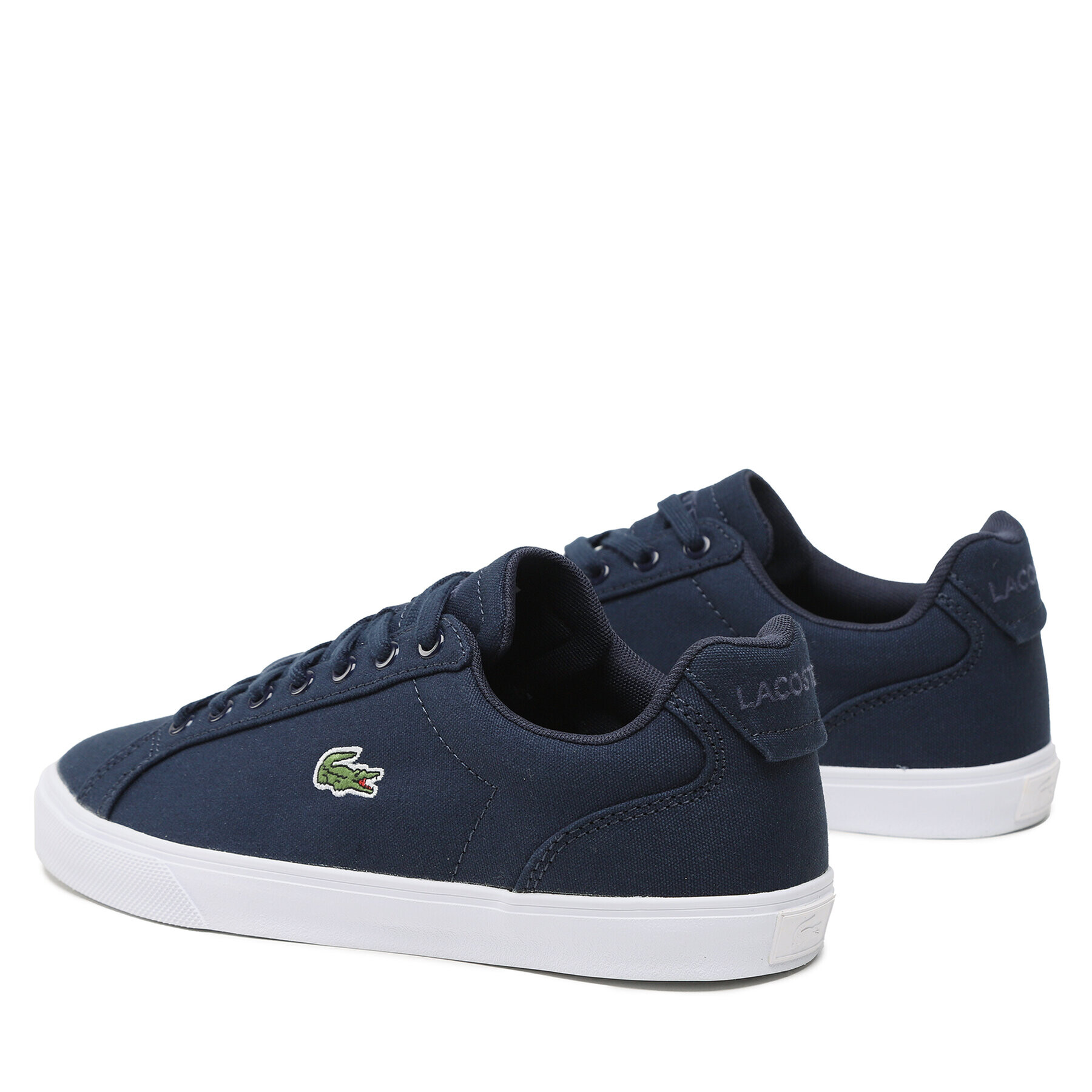 Lacoste Tenis superge Lerond Pro Bl 123 1 Cma 745CMA0054092 Mornarsko modra - Pepit.si