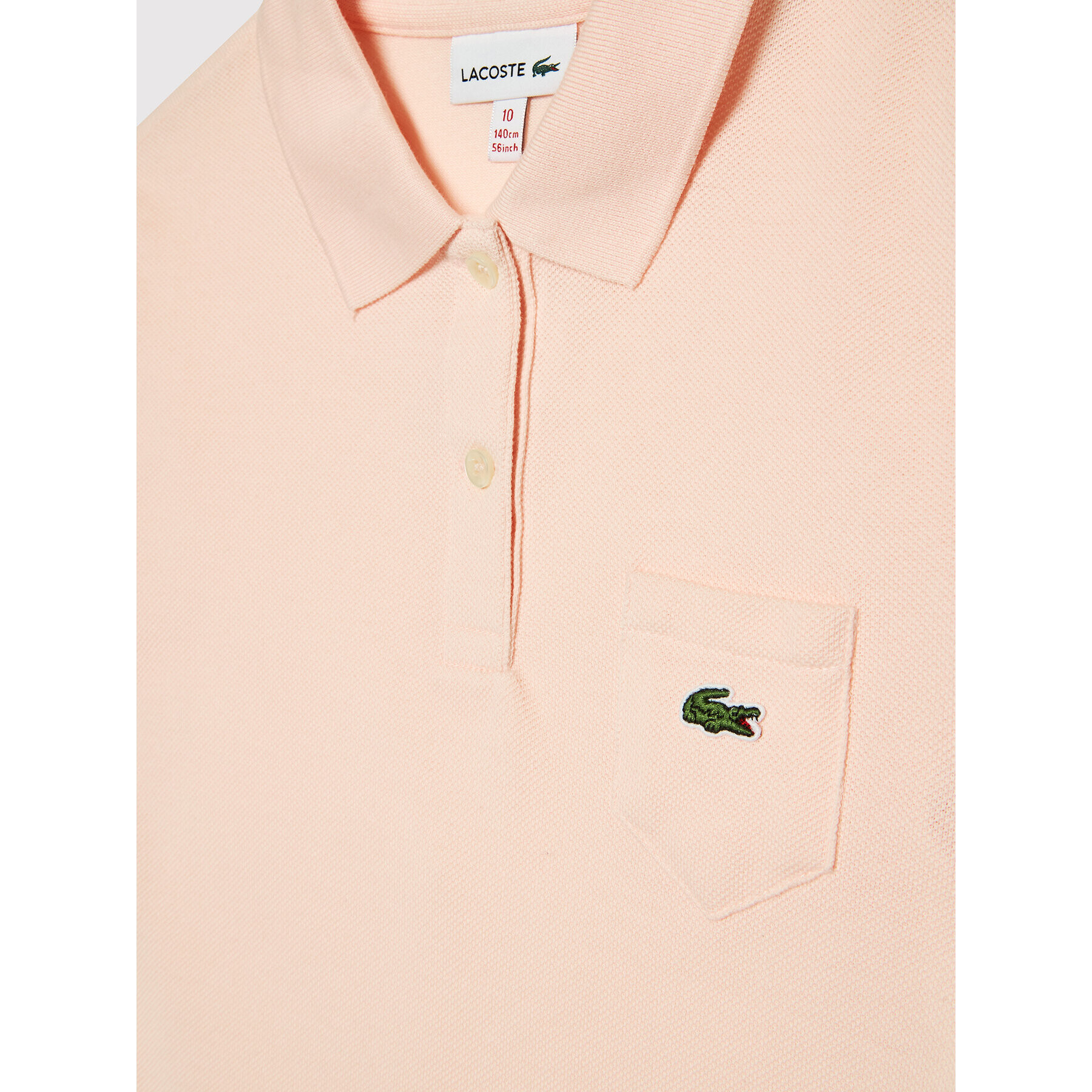 Lacoste Vsakodnevna obleka EJ2816 Roza Regular Fit - Pepit.si