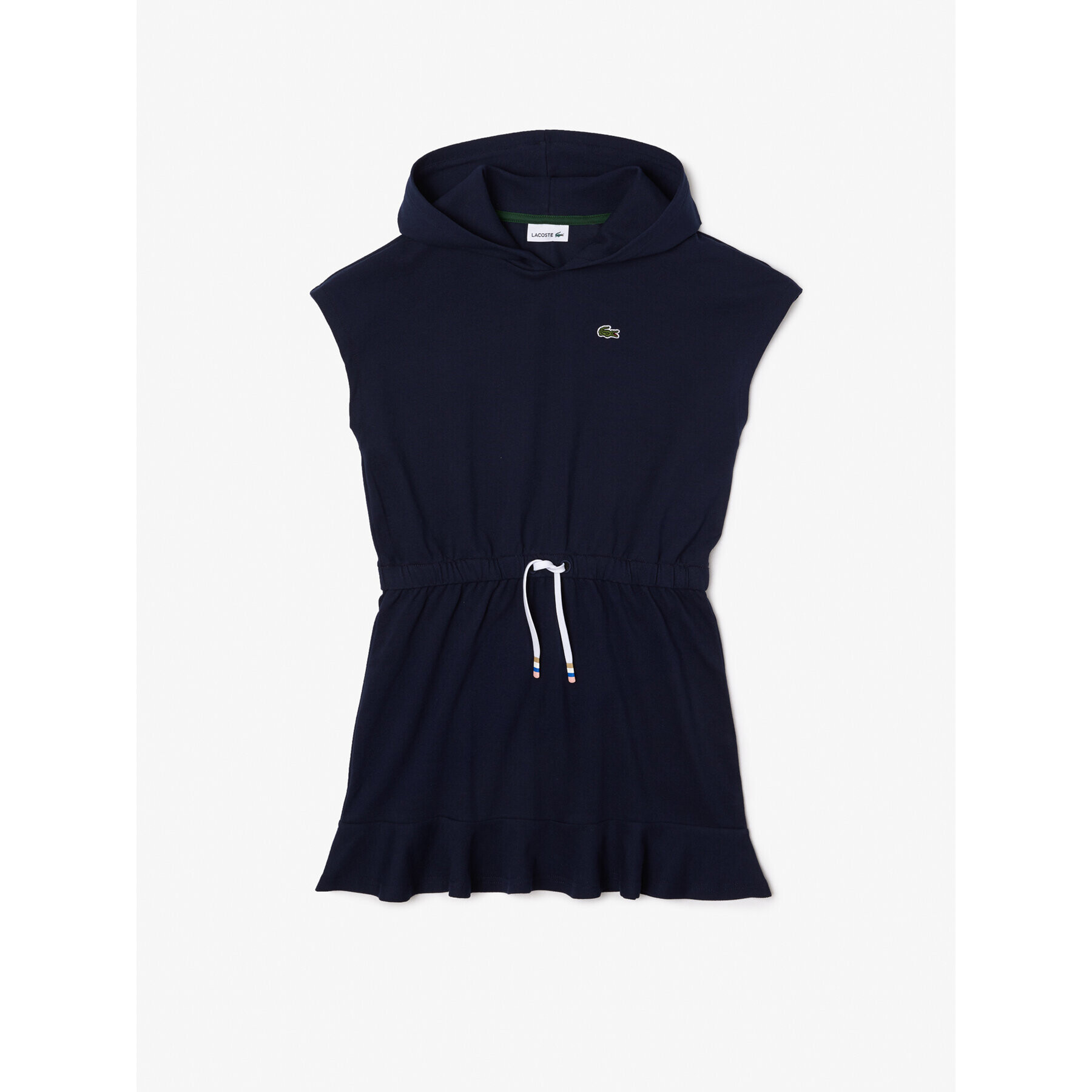 Lacoste Vsakodnevna obleka EJ5299 Mornarsko modra Regular Fit - Pepit.si