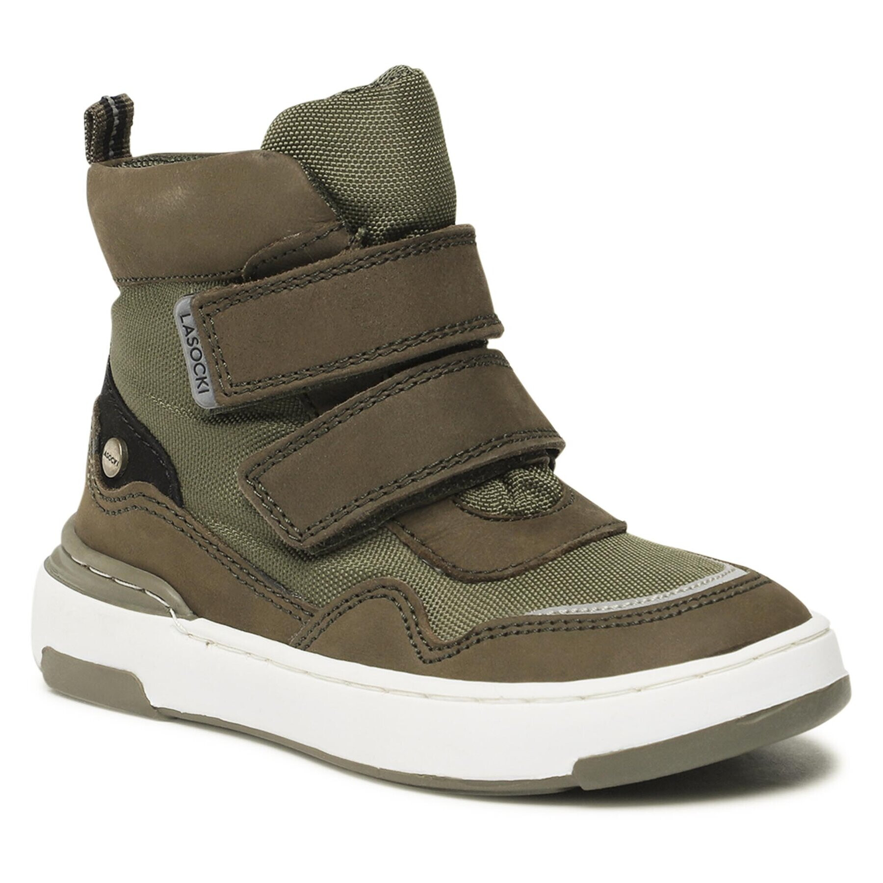 Lasocki Kids Gležnjarji CI12-3094-01 Khaki - Pepit.si