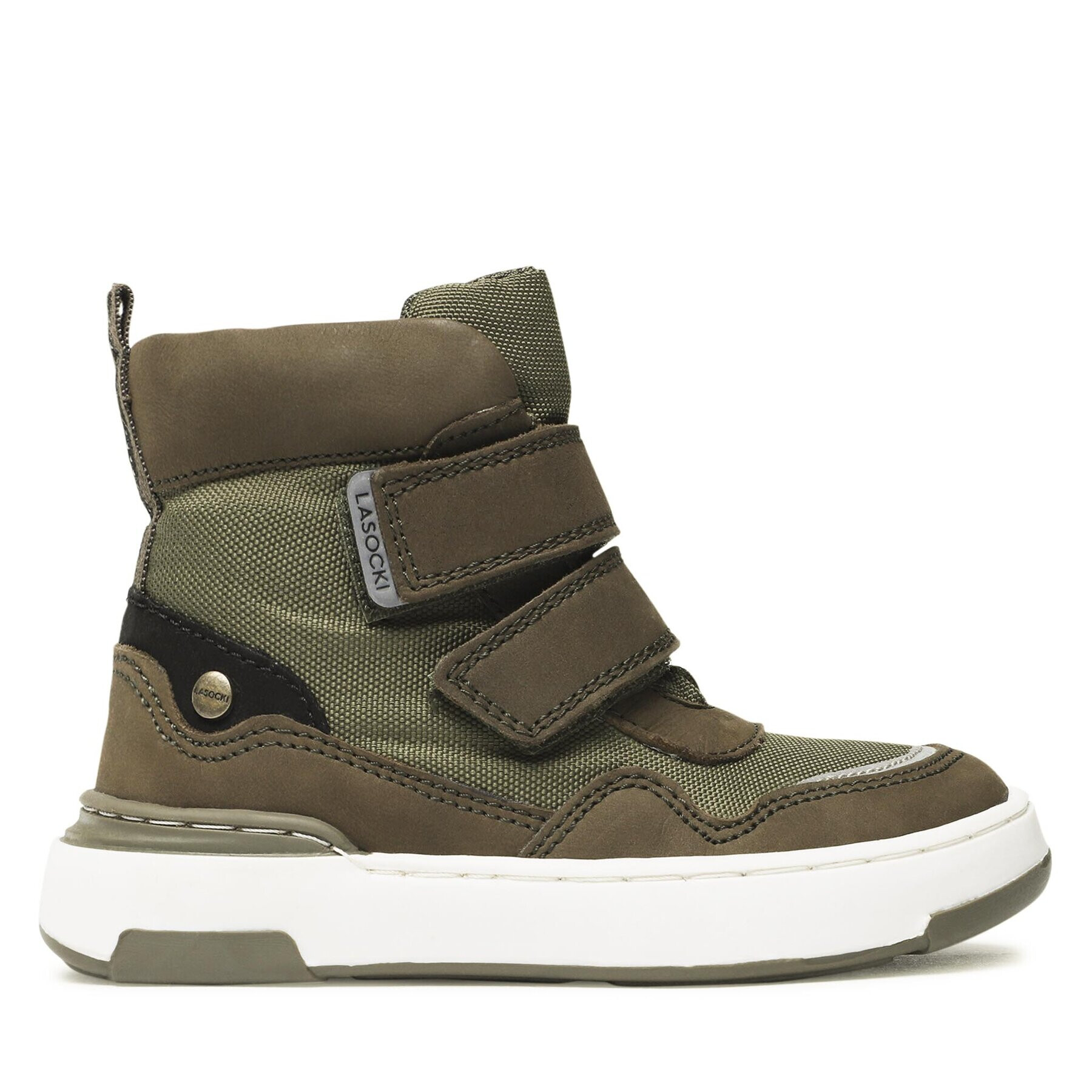 Lasocki Kids Gležnjarji CI12-3094-01 Khaki - Pepit.si