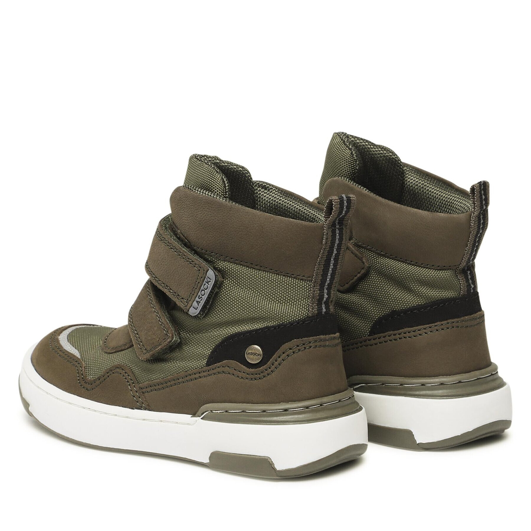 Lasocki Kids Gležnjarji CI12-3094-01 Khaki - Pepit.si