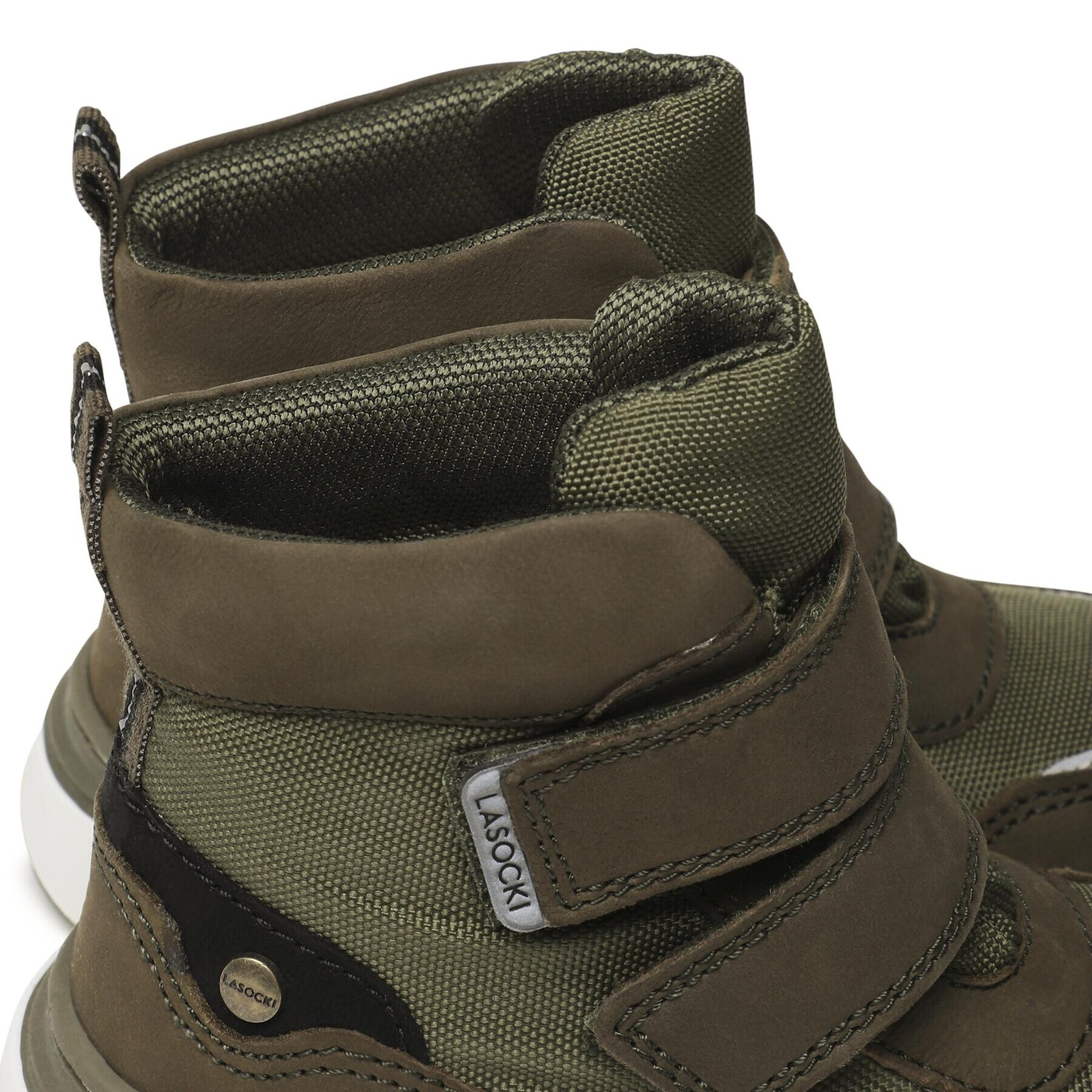 Lasocki Kids Gležnjarji CI12-3094-01 Khaki - Pepit.si