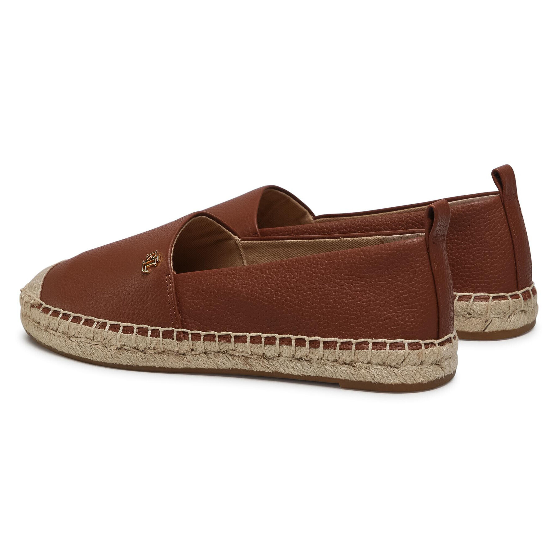 Lauren Ralph Lauren Espadrile Cameryn 802824736002 Rjava - Pepit.si