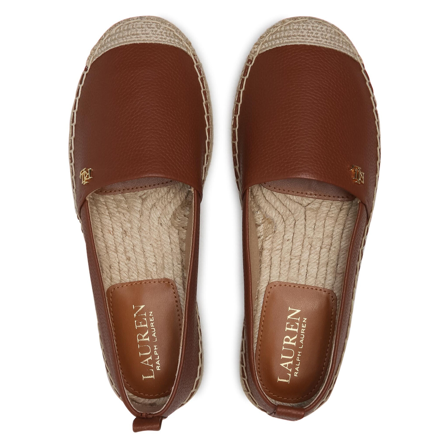 Lauren Ralph Lauren Espadrile Cameryn 802824736002 Rjava - Pepit.si