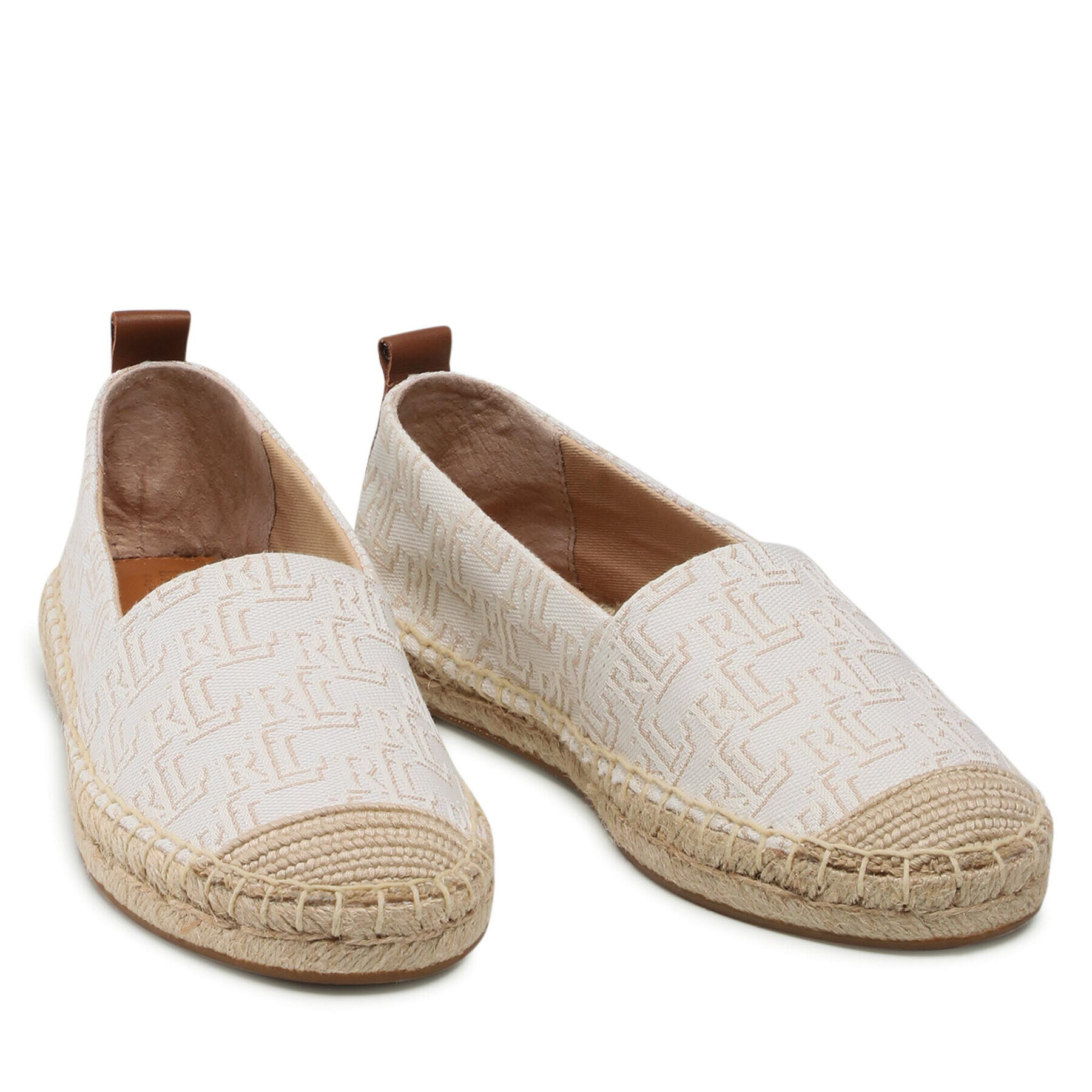 Lauren Ralph Lauren Espadrile Cameryn 802860833001 Bela - Pepit.si